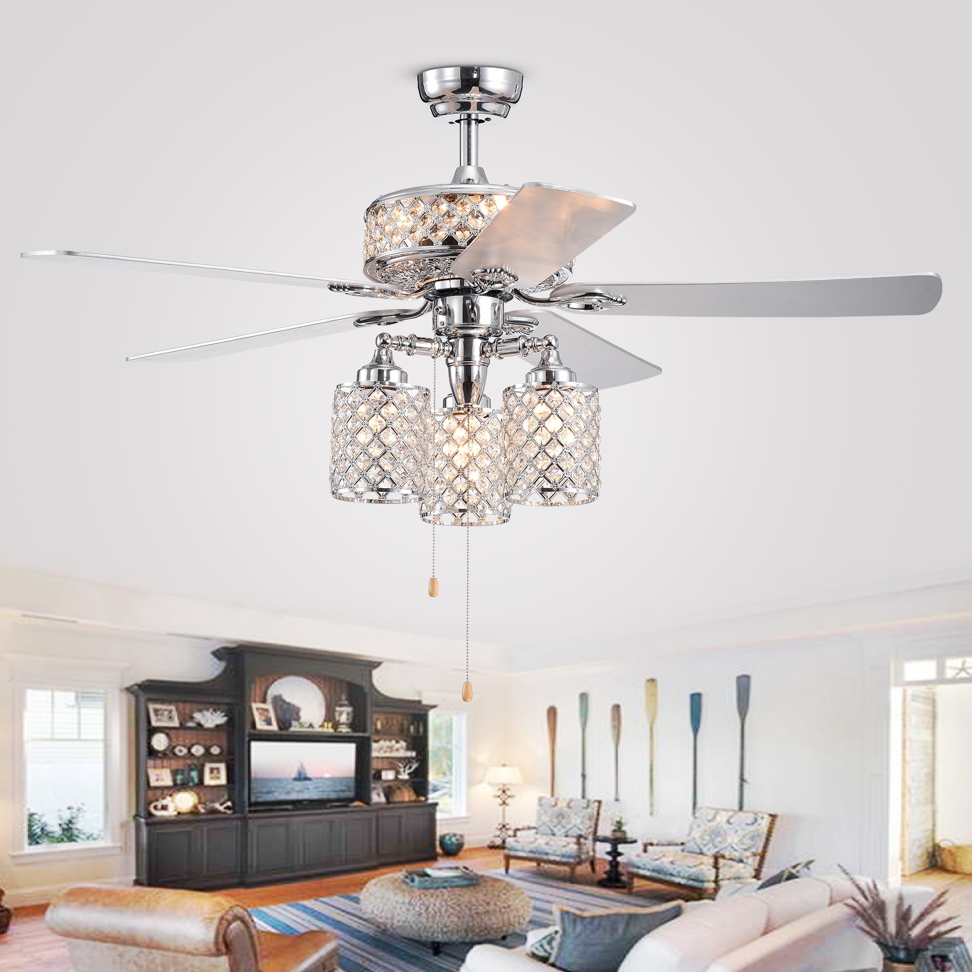 Home Accessories Inc CFL-8347CH Ceiling-Fans - View #4