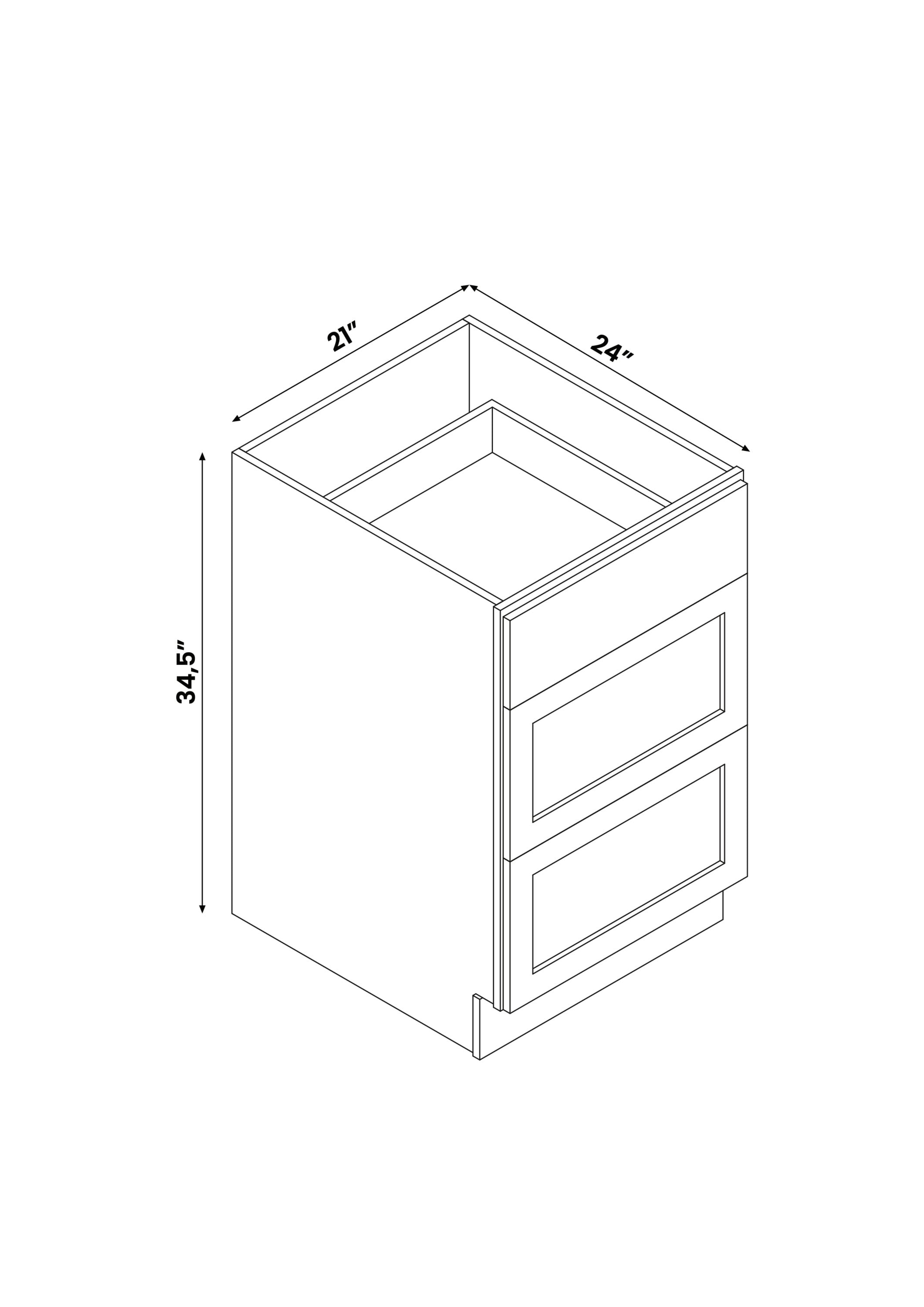 Arcade Green 505DB21 Cabinets-Kitchen - View #7