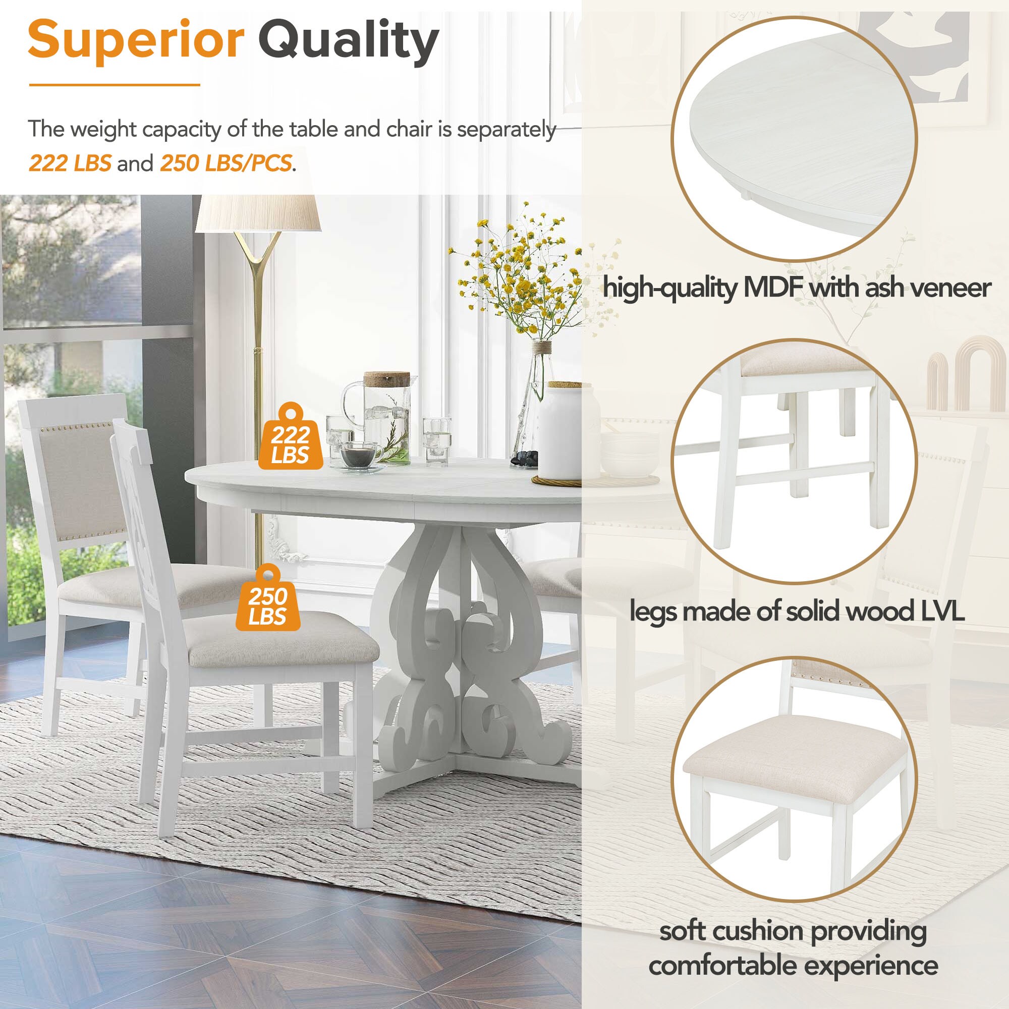 ModernLuxe ST000114AAK Dining-Sets - View #6
