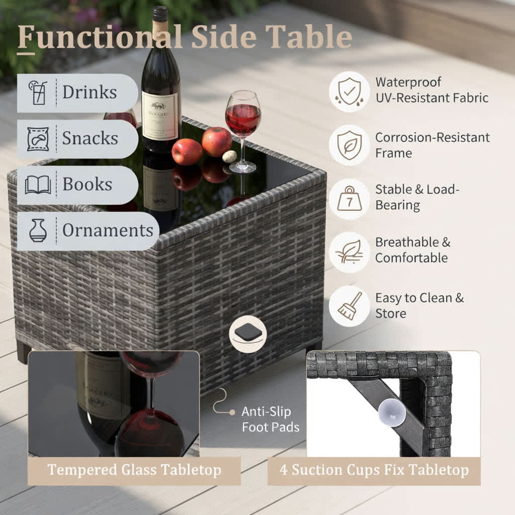 Choco Moon 5357455153344 Patio-Conversation-Sets - View #7
