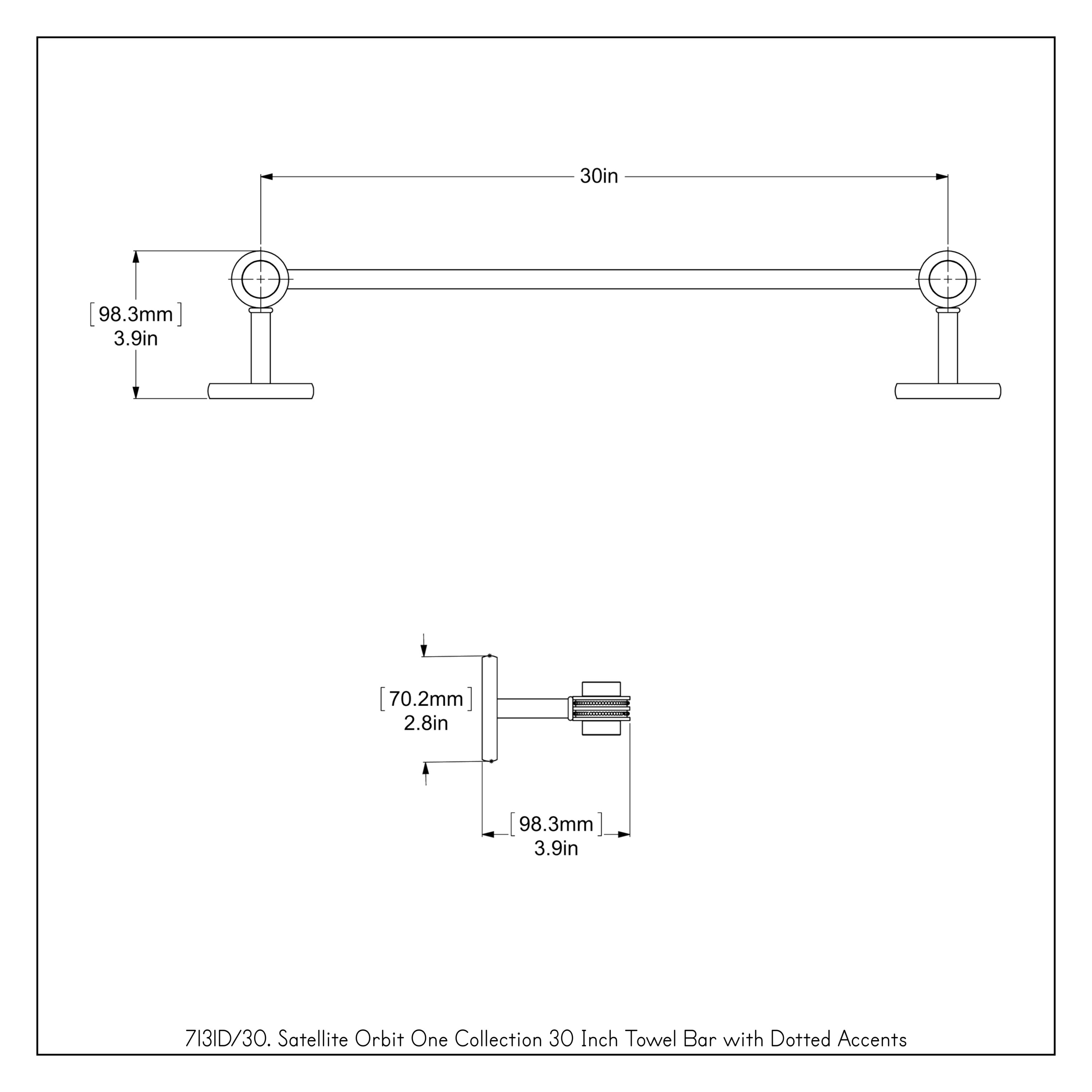 Allied Brass 7131D/30-PEW d060350 - View #3