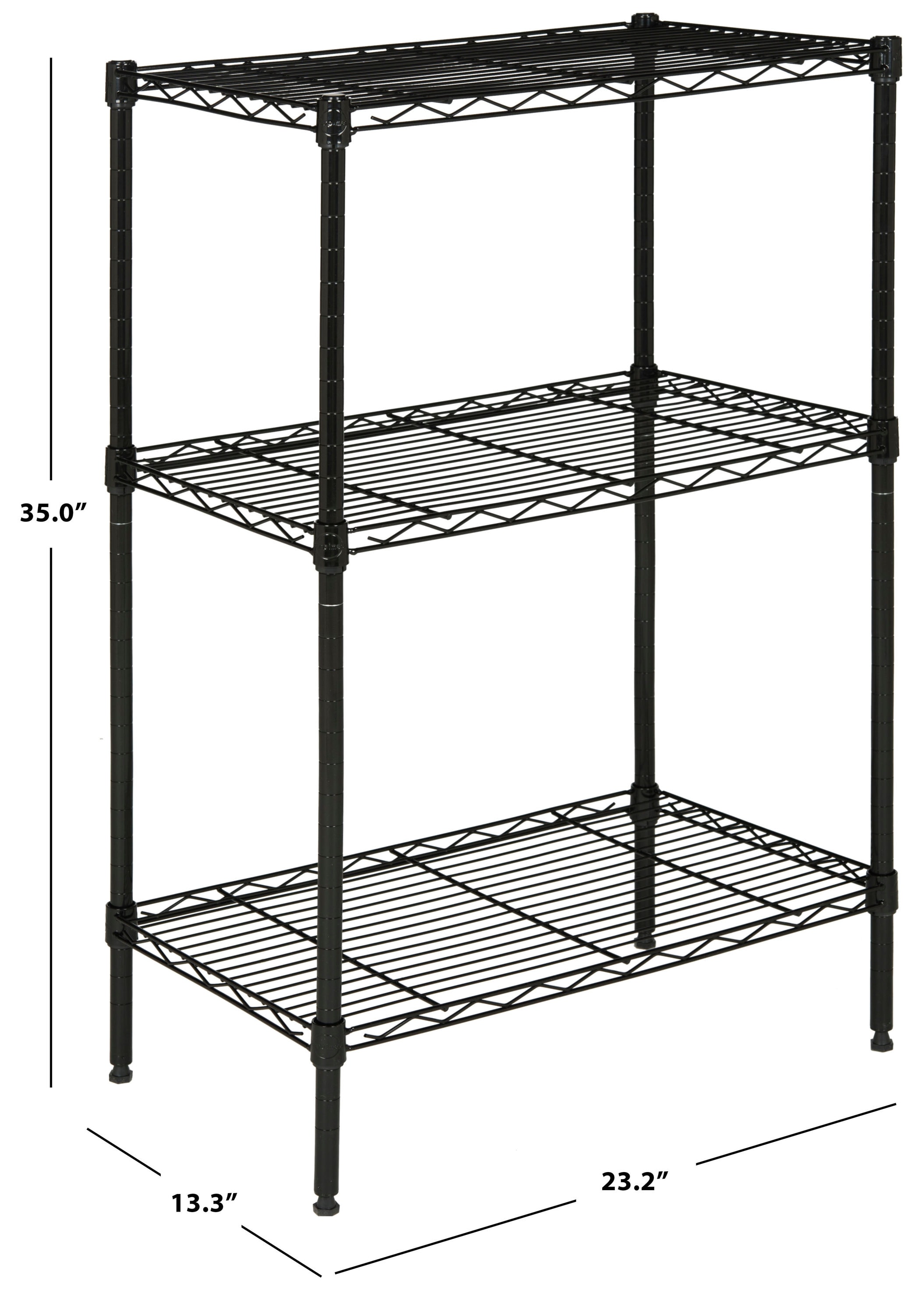Safavieh HAC2000A Free-Standing-Shelving - View #3