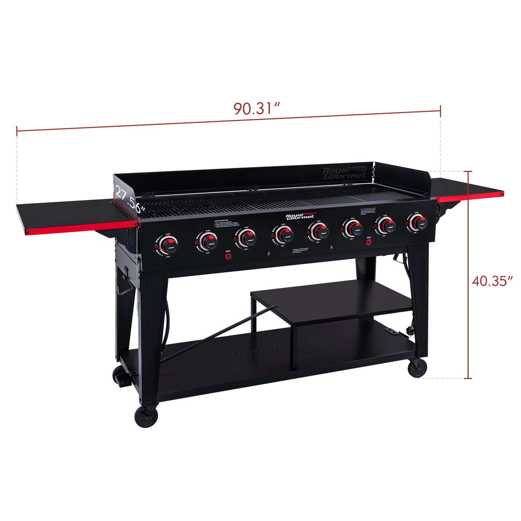 Royal Gourmet GB8003 Gas-Grill - View #16
