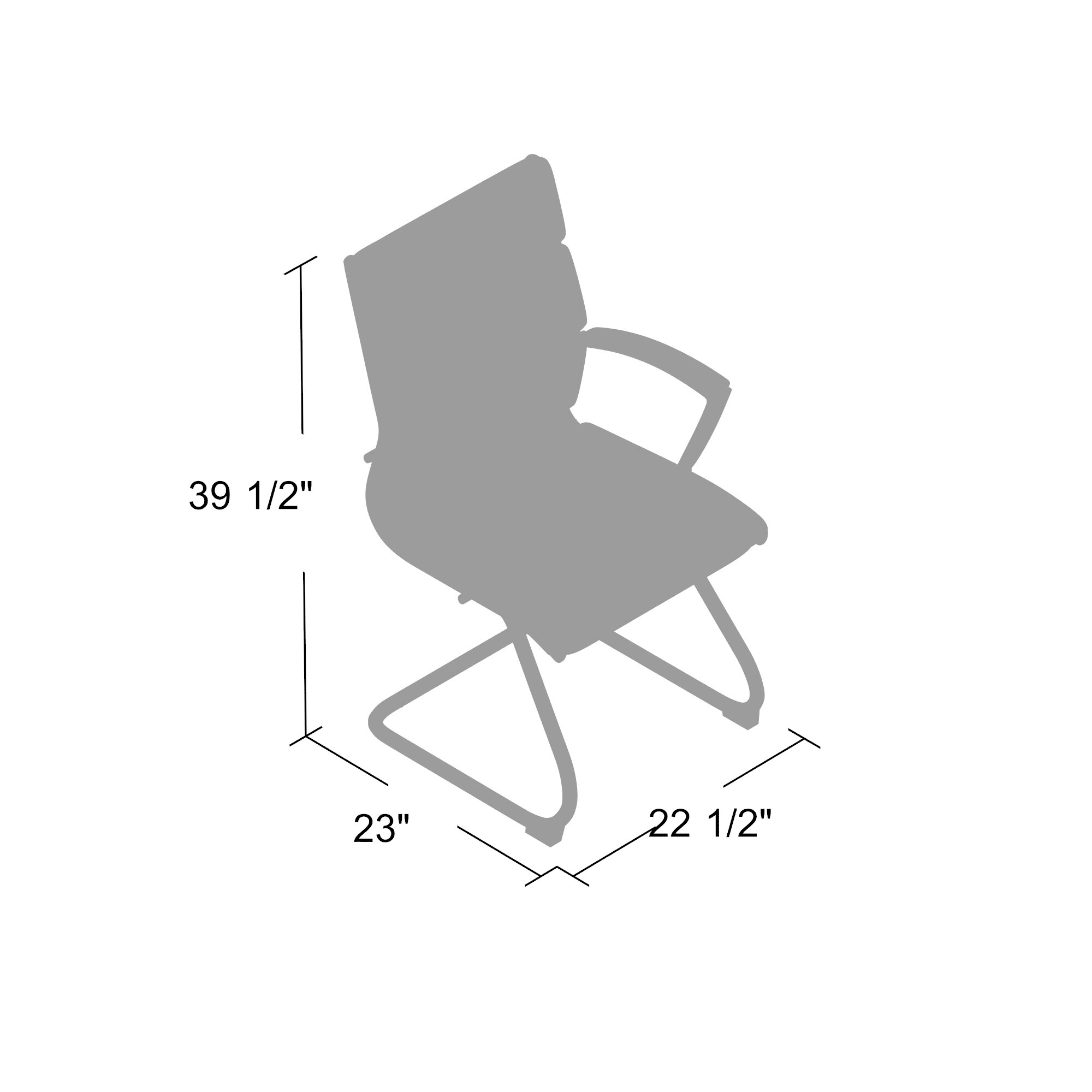 Boss Office Products B9479-GY Office-Chairs - View #8