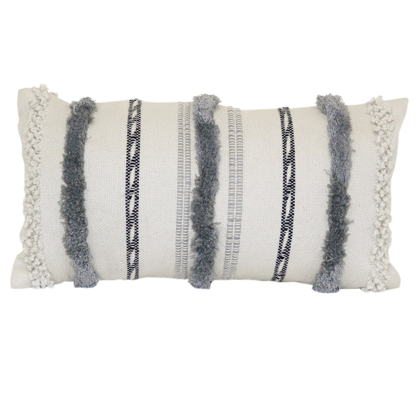 Herringbone Long Lumbar pillow Dark Slate 35 [RHCU23114] : Wholesale Lamps,  Shades & Bulbs