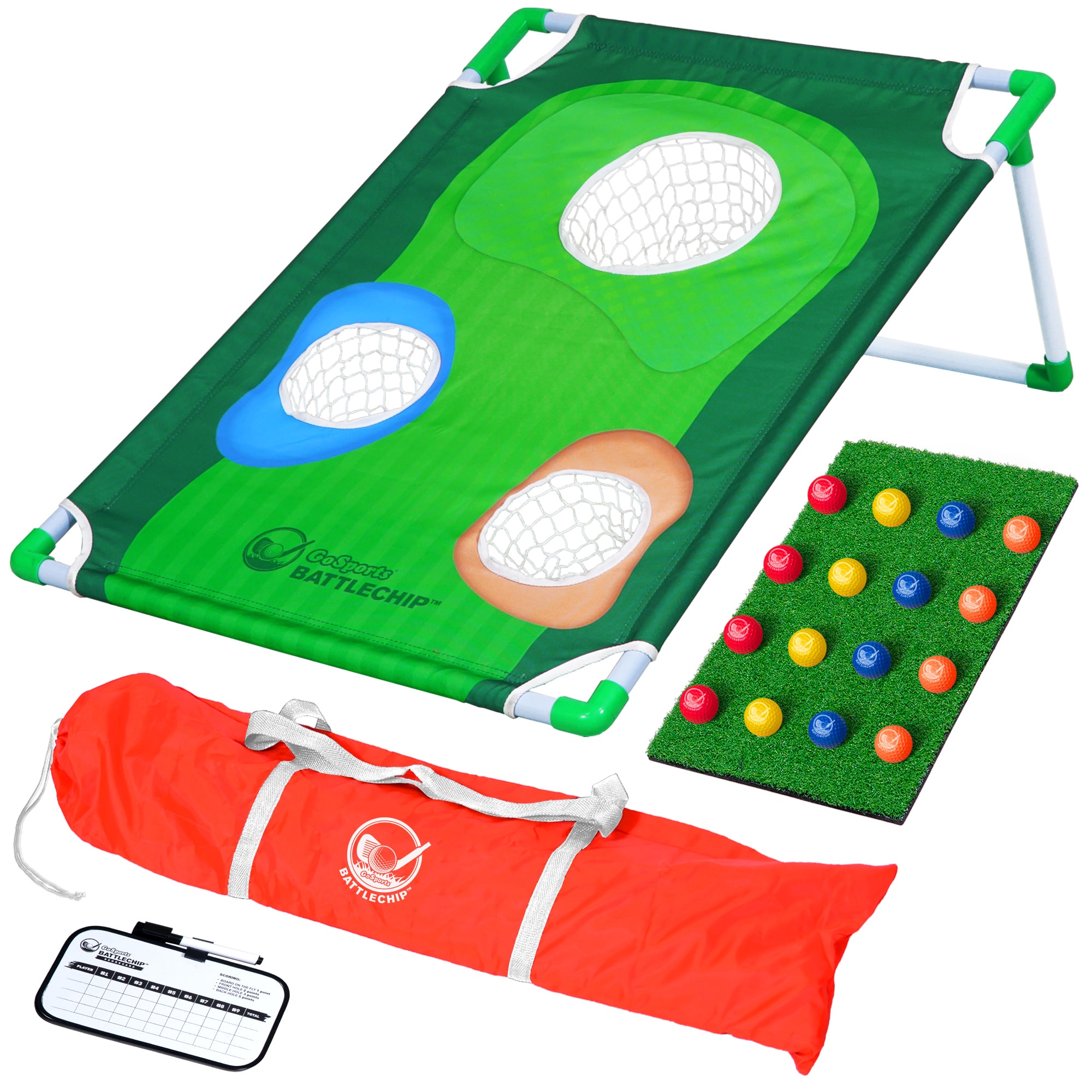 GoSports Golf Hitting Artificial Turf Mat PRO - 5 ft x 4 ft –