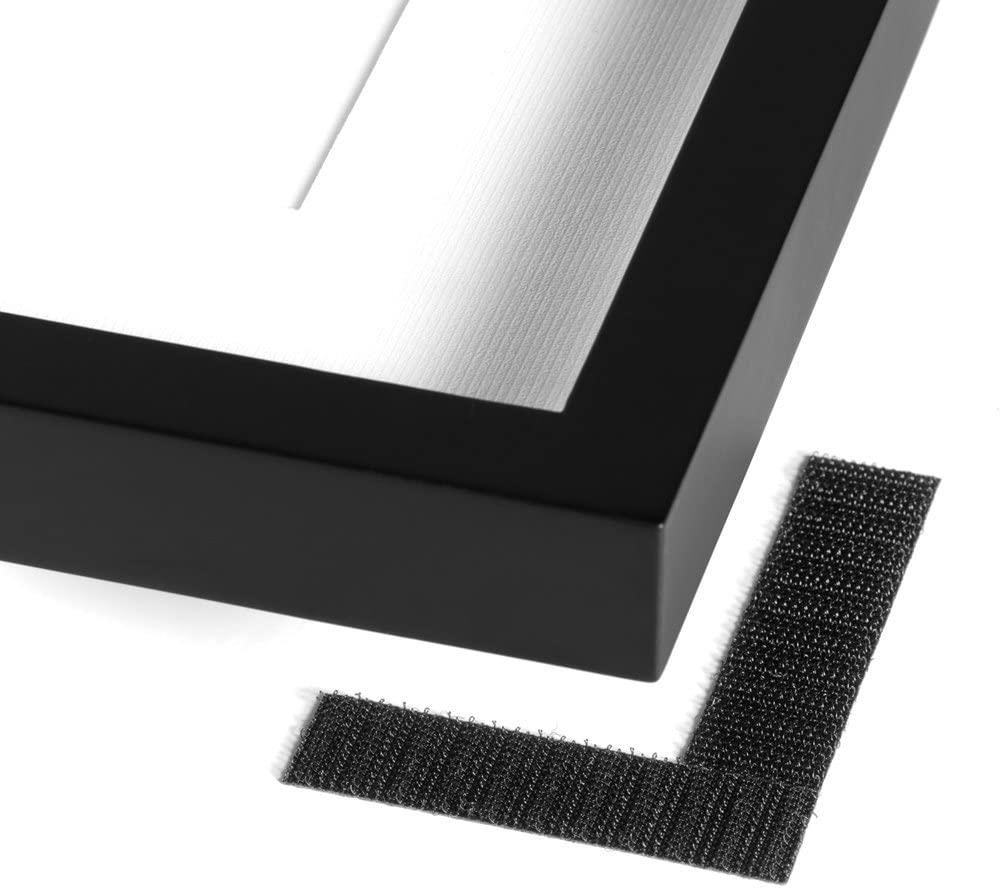 Velcro® Industrial Strength Sticky-Back Hook & Loop Fastener 2 Pack Total  of 4 Strips, 4 x 2, Black : : Industrial & Scientific