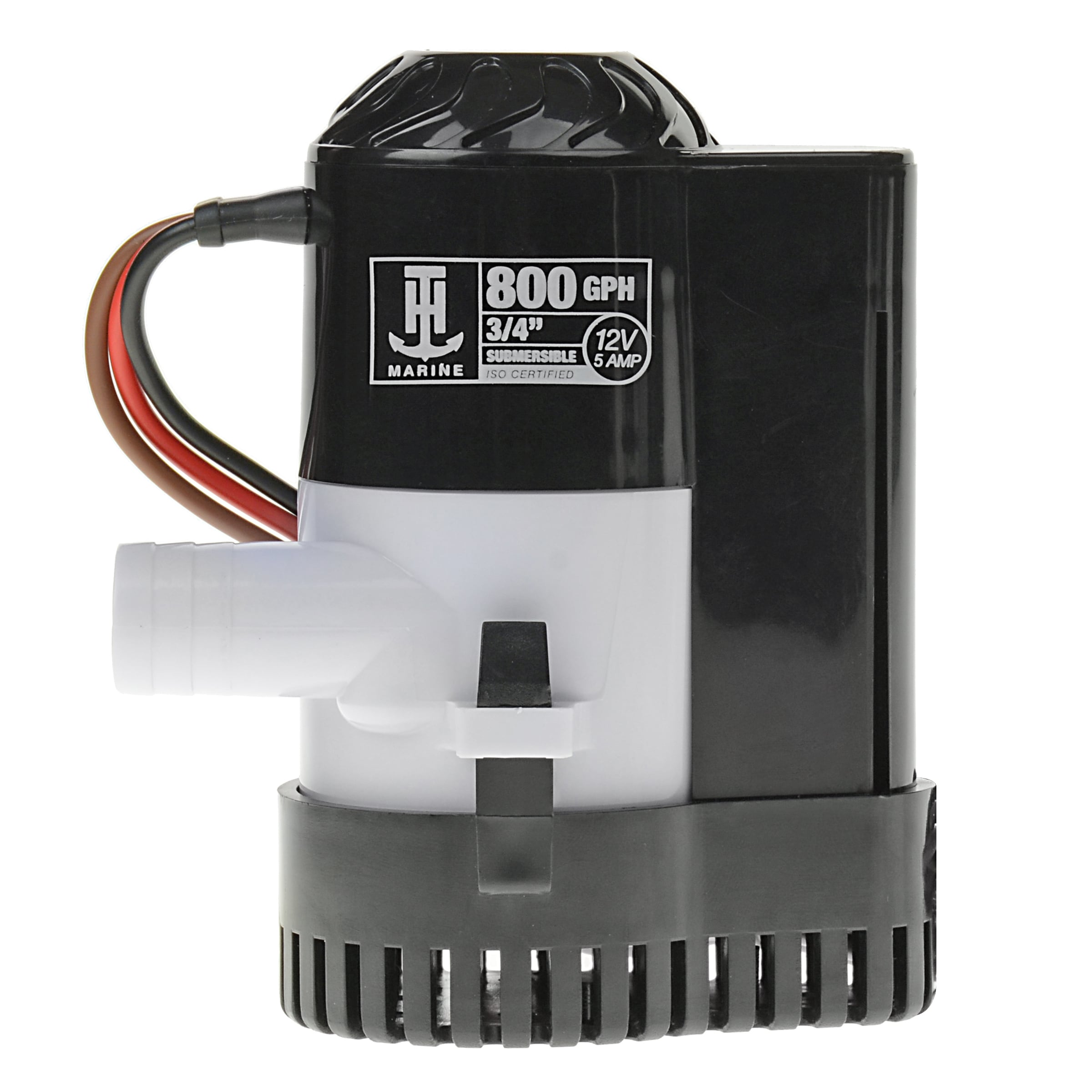 T-H Marine 800 Gph Automatic Bilge Pump - Plastic - Bilge Pump - 12V -  Snap-in Base - Easy Installation in the Boat Pumps, Parts & Accessories  department at