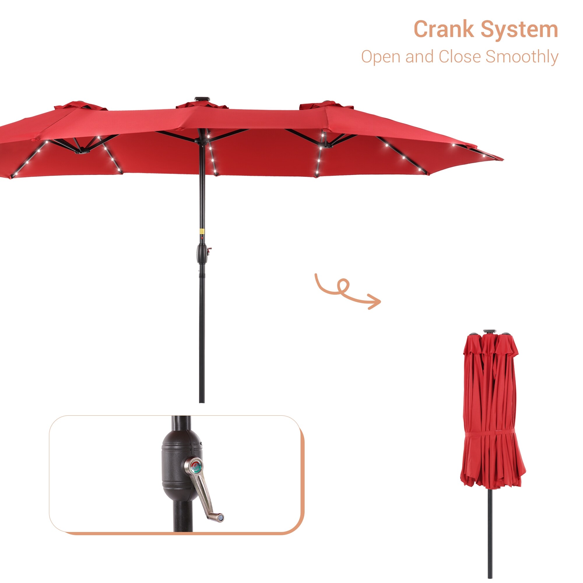 ACEGOSES LW-LED460RD Umbrellas-2 - View #7