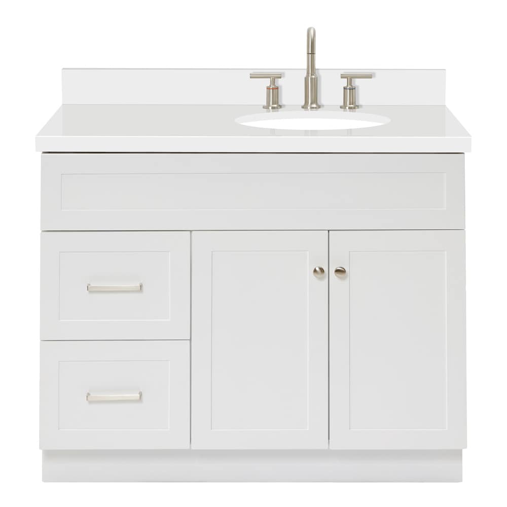 ARIEL F043SRWQOVOWHT Bath-Vanity-Combo - View #2