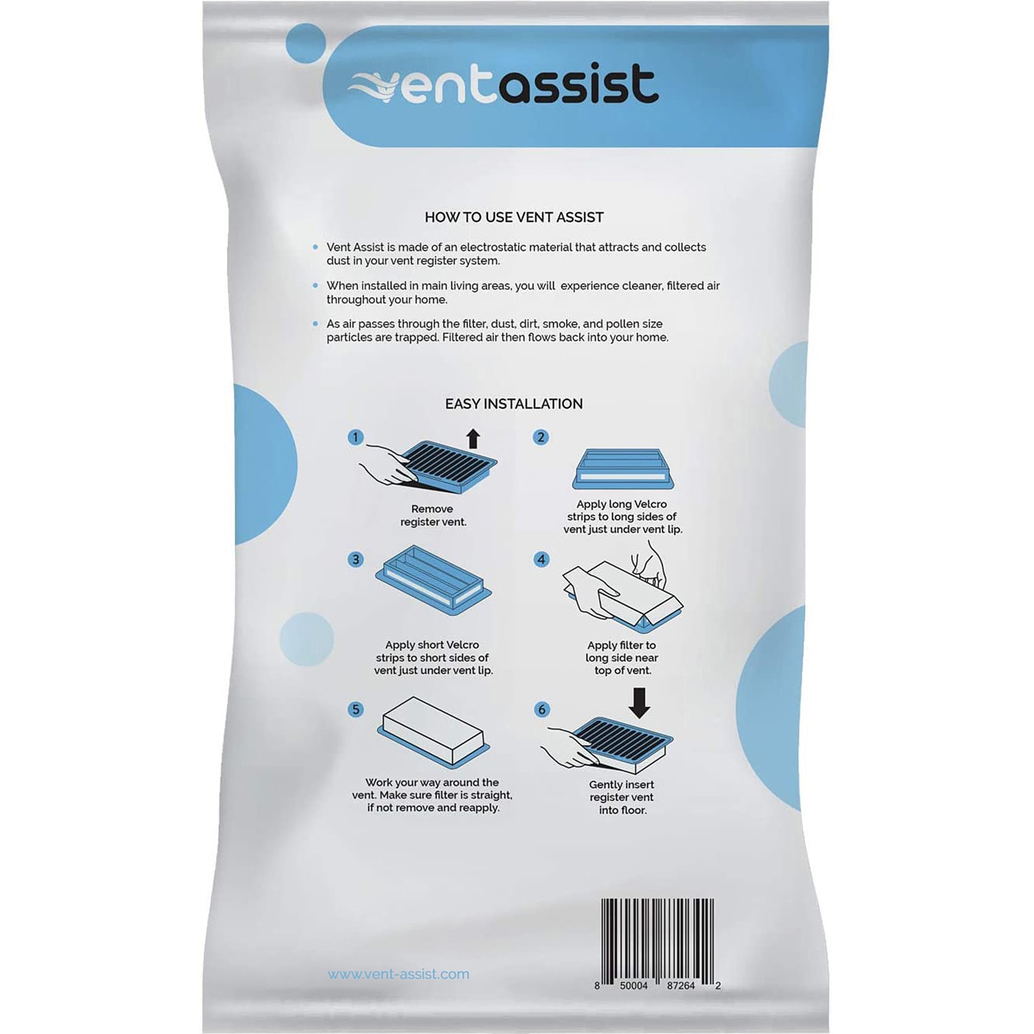 Vent Assist VENTASSIST-4X12 Air-Filters - View #2