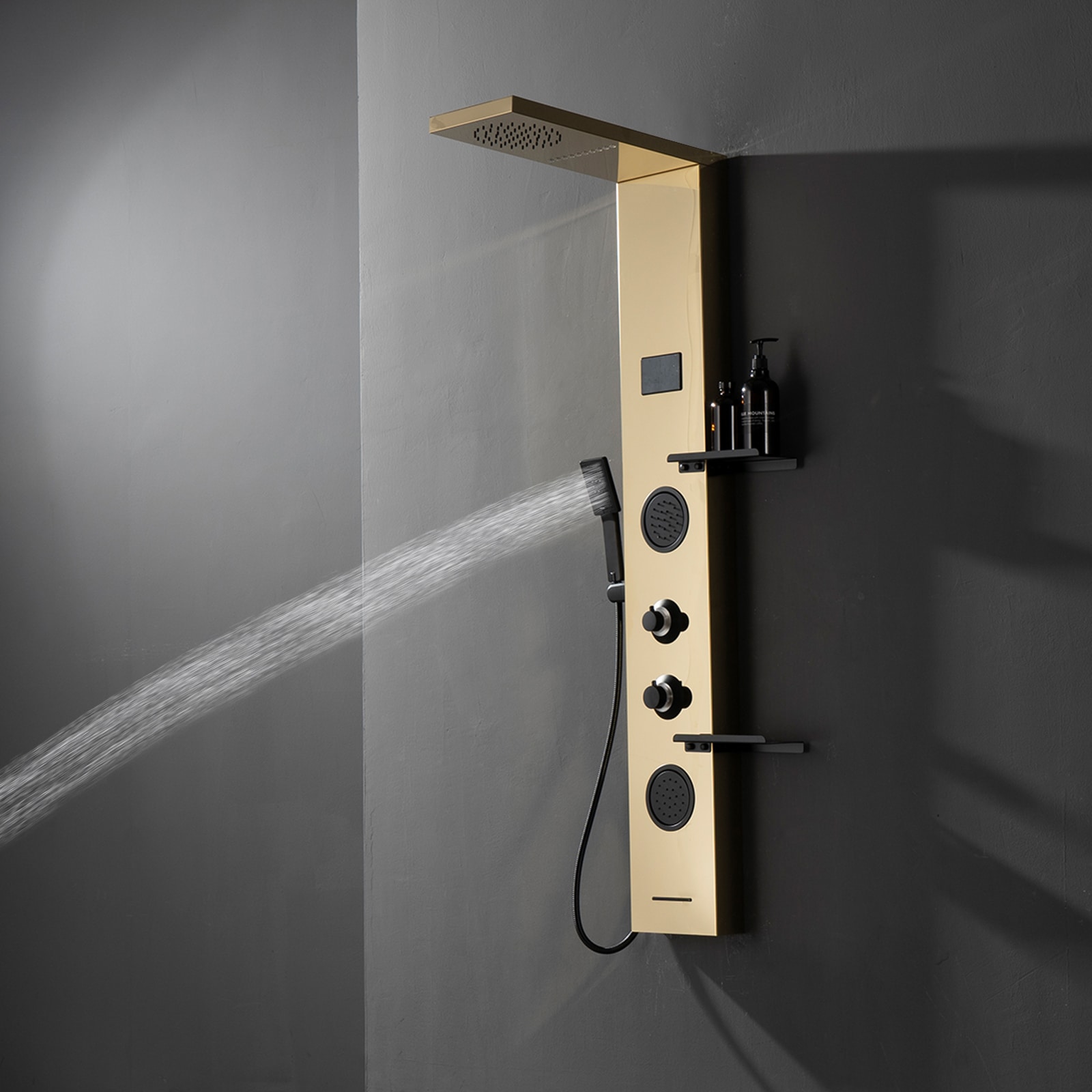 BWE YTP22-BGK Showerhead-Bar-Panels - View #5