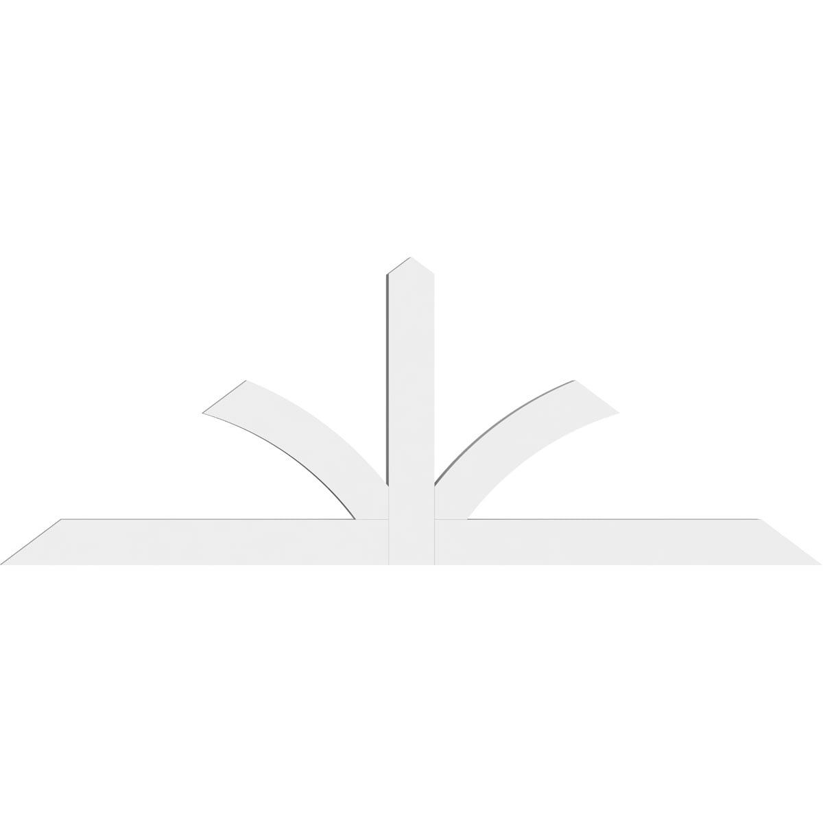 Ekena Millwork GBP072X27X0204RIC00 Exterior-Brackets-Braces - View #2