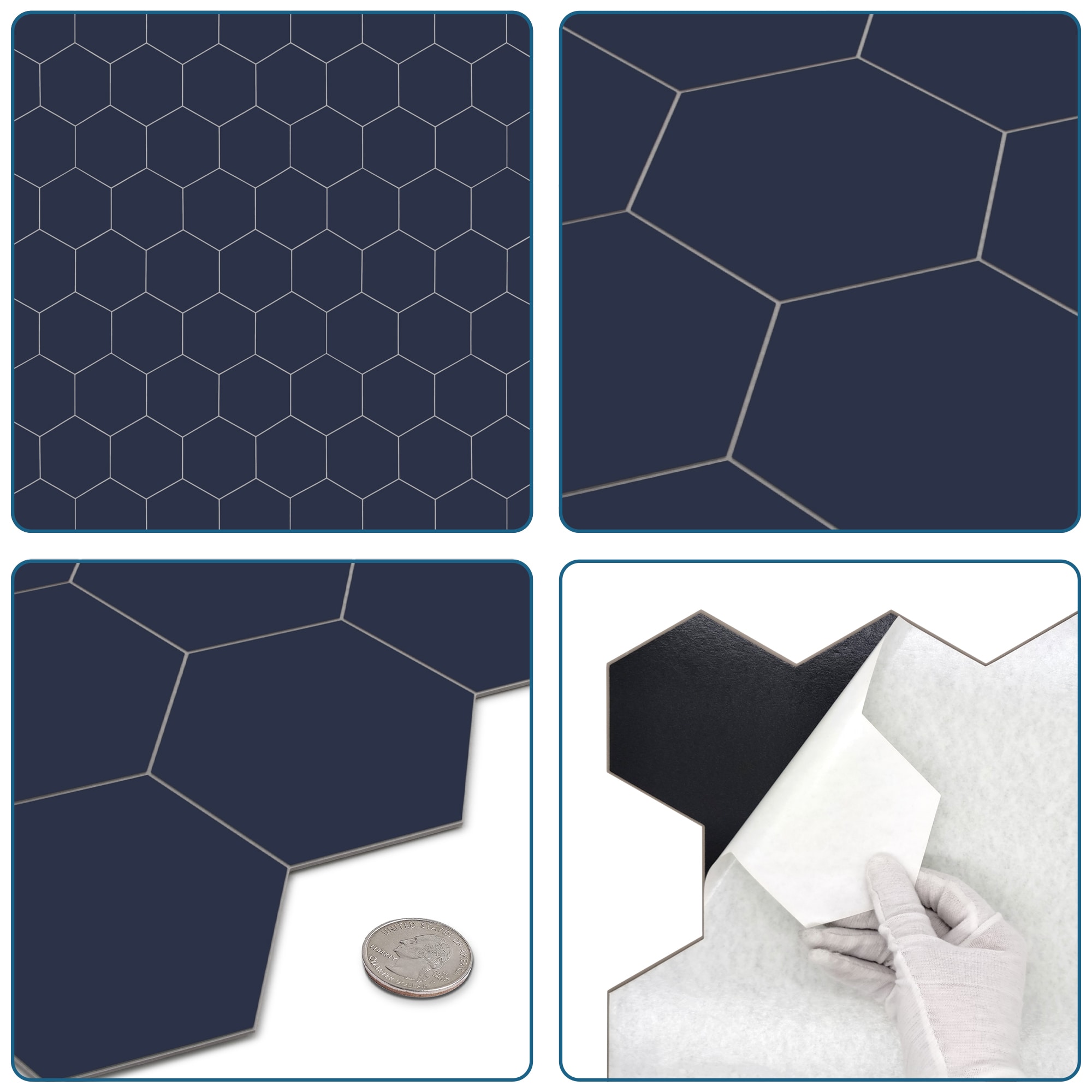 SUNWINGS HEX99-BLU-10 Ceramic-Tile - View #9