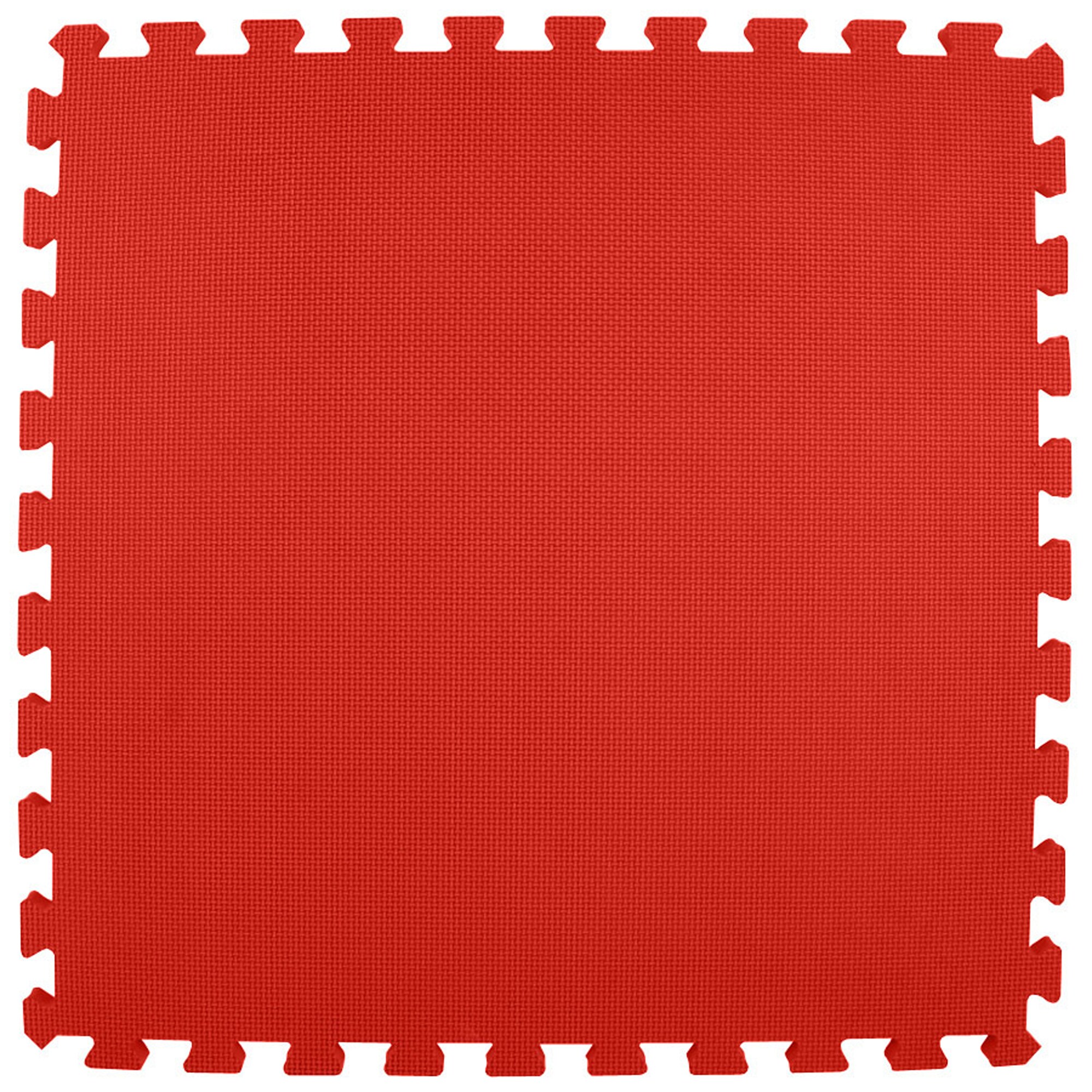 Greatmats DF15RD15 24-in W x 24-in L x 0.63-in T Interlocking Foam Gym Floor Tile ( 58.12-sq ft ) 15 -Pack