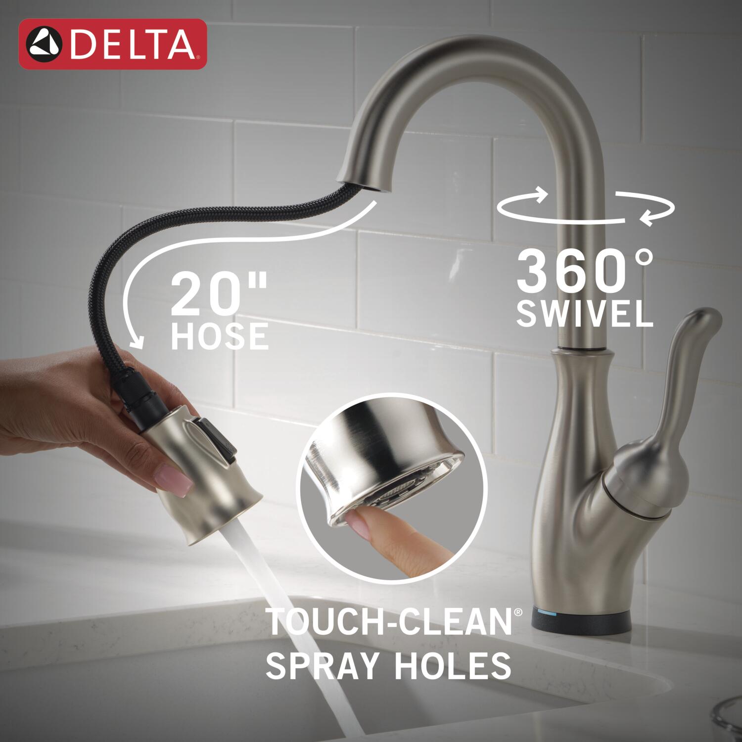 Delta 9678TL-SP-DST Kitchen-Faucets - View #7