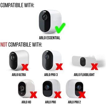 Wasserstein Arlo Essential Spotlight Smart Security Brown Camera Skin Pack) in the Camera Accessories department at