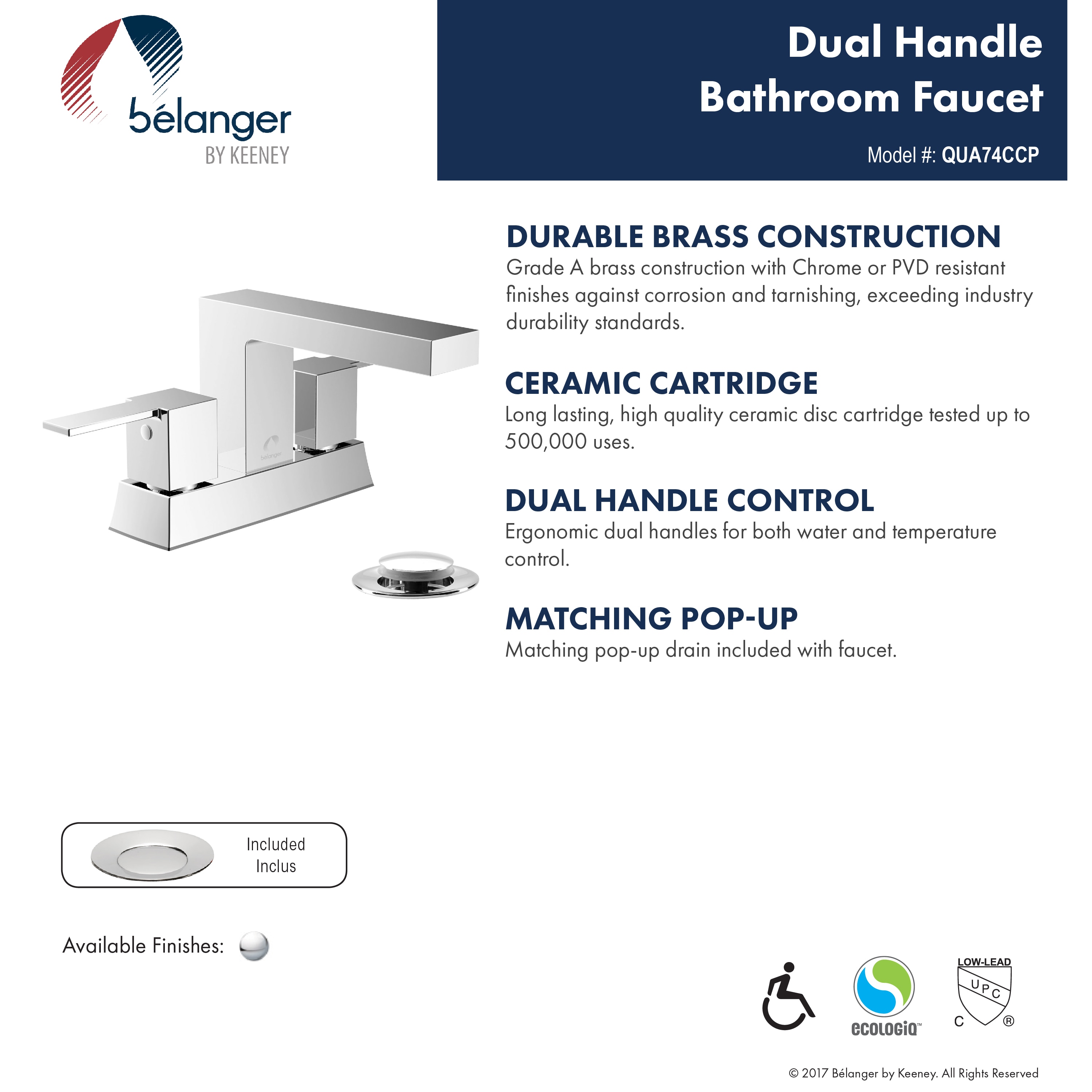 Belanger QUA74CCP Lavatory-Faucets - View #6