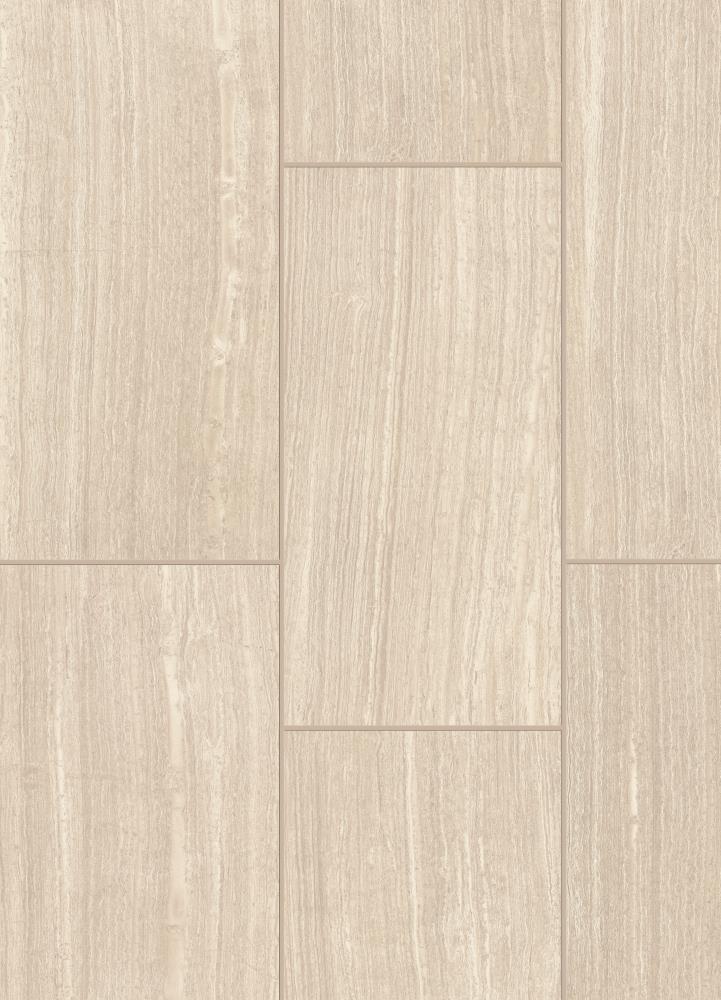 Style Selections 1095284 Leonia Sand 12-in x 24-in Glazed Porcelain 1.94-sq ft Piece