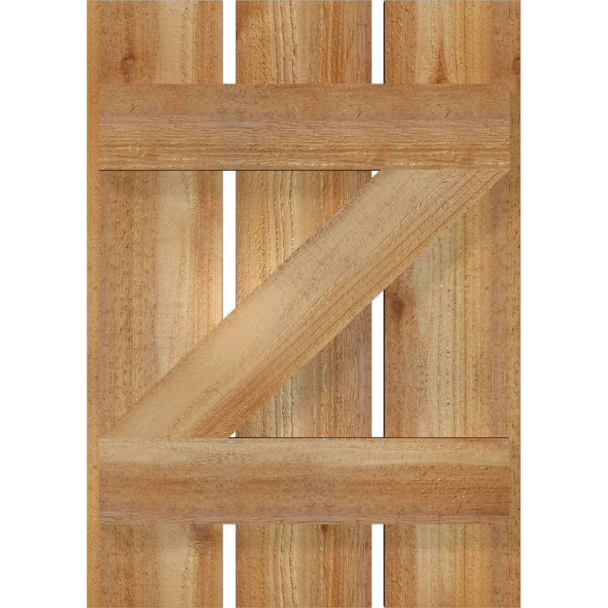 Ekena Millwork RBS06Z17X024RWR Exterior-Shutters - View #5