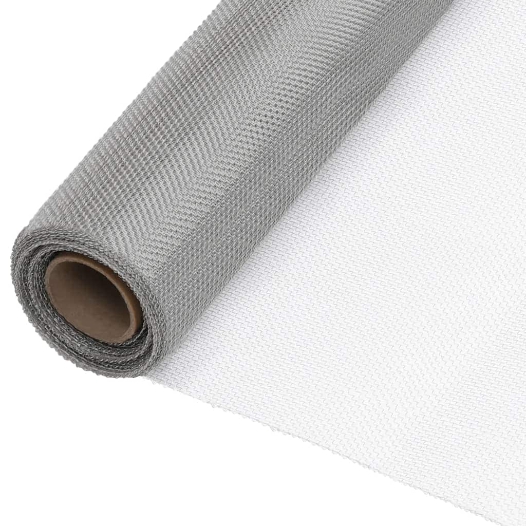 Tinyhomie Mesh Screen Stainless Steel 39.4 x 787.4 in. Silver