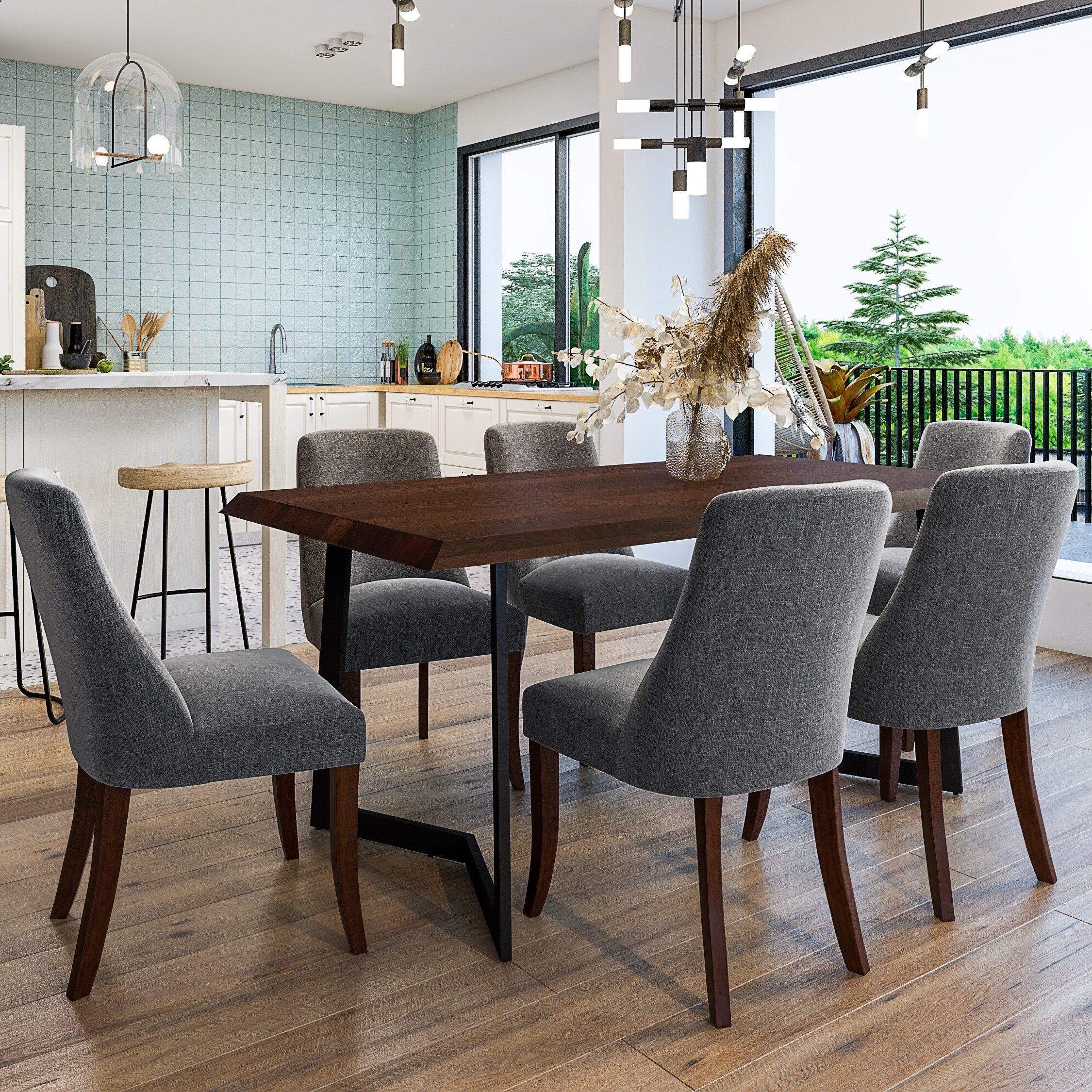 Simpli Home AXCDS7WAW-SGL Dining-Sets - View #8
