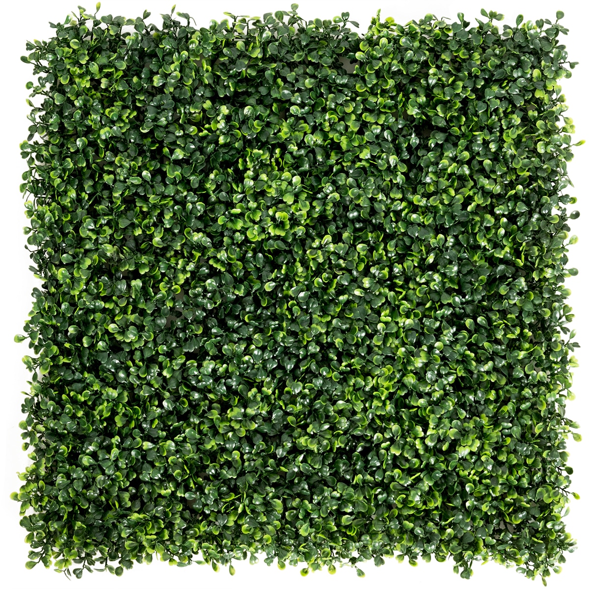 Costway  12 PCS 20''x20'' Artificial Boxwood Plant Wall Panel Hedge Privacy Fence