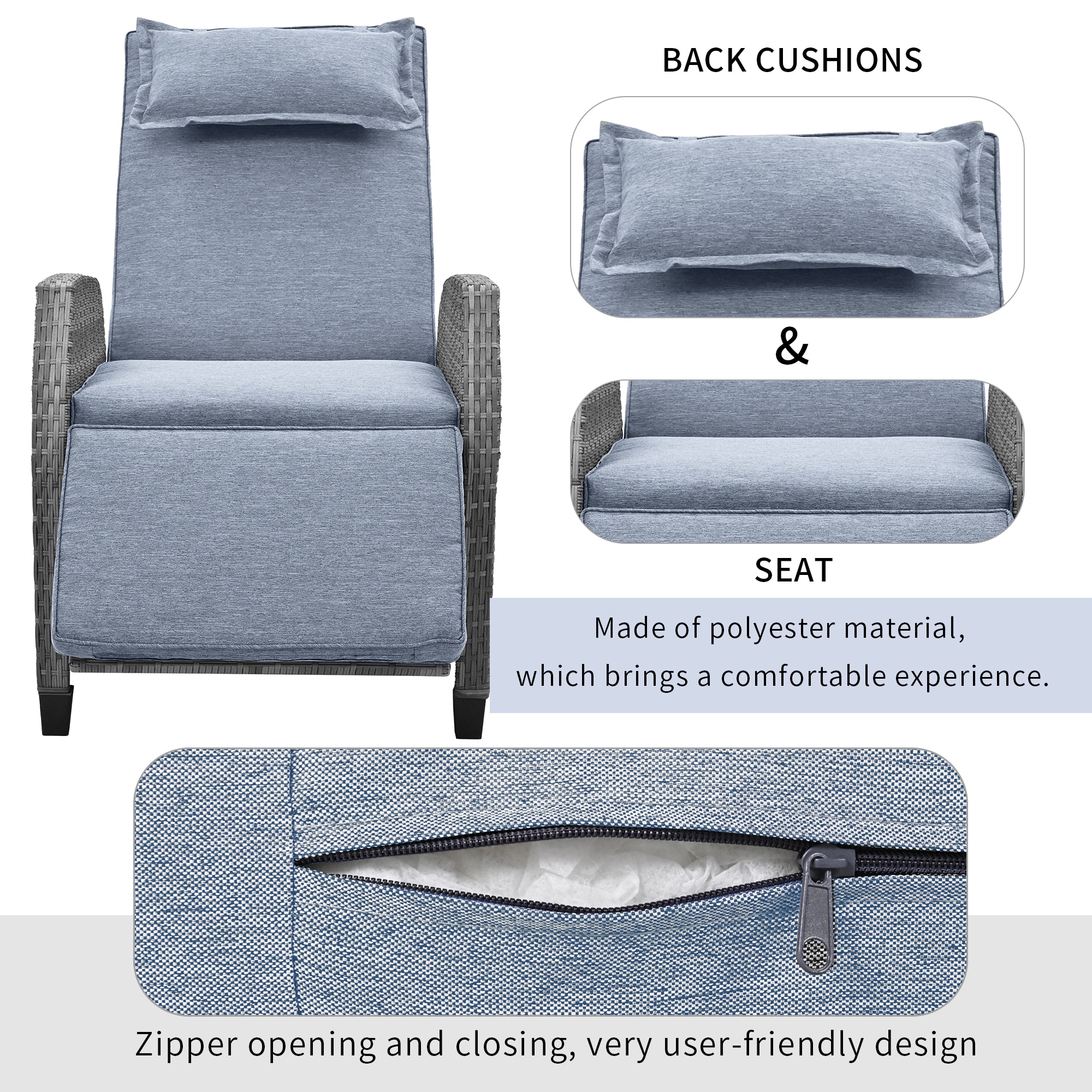 ModernLuxe L-WY000325AAE Patio-Conversation-Sets - View #3