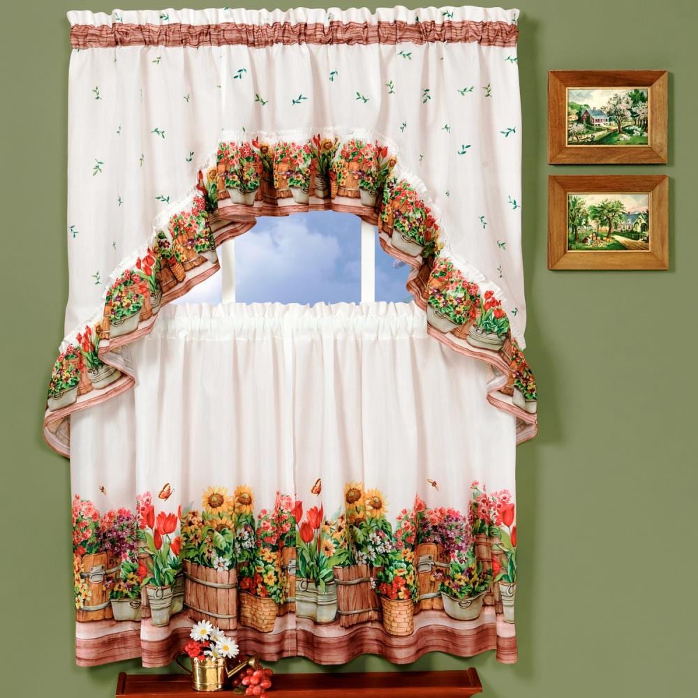 Country Garden Valances At Lowes Com   14205429 