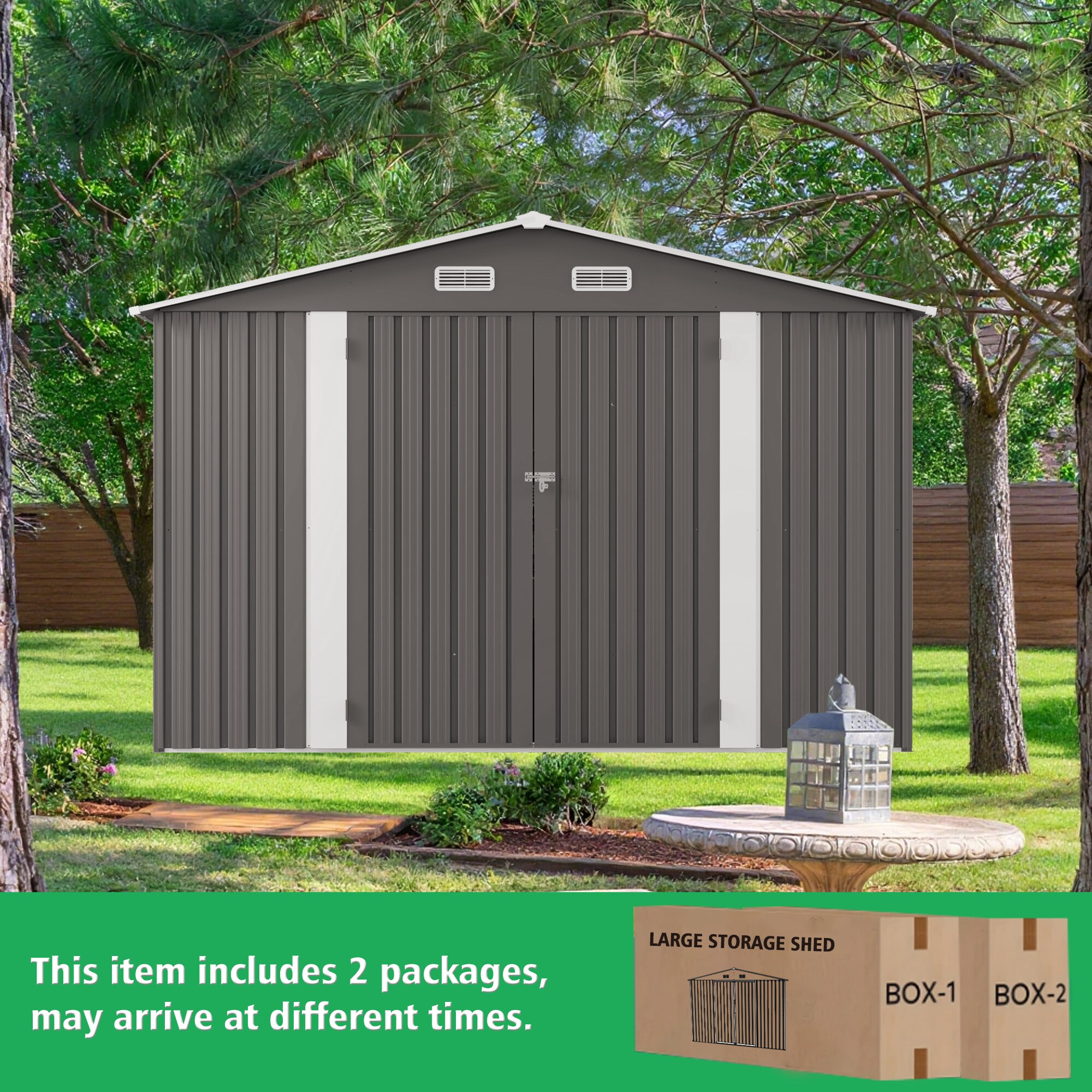 Dimakai DI-AUS0023P Metal-Storage-Buildings-Sheds - View #9