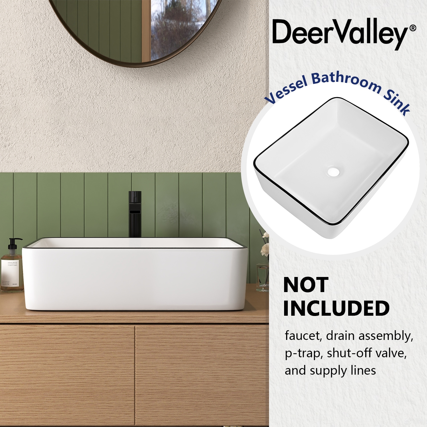 DeerValley DV-1V0002 Bath-Sink - View #5