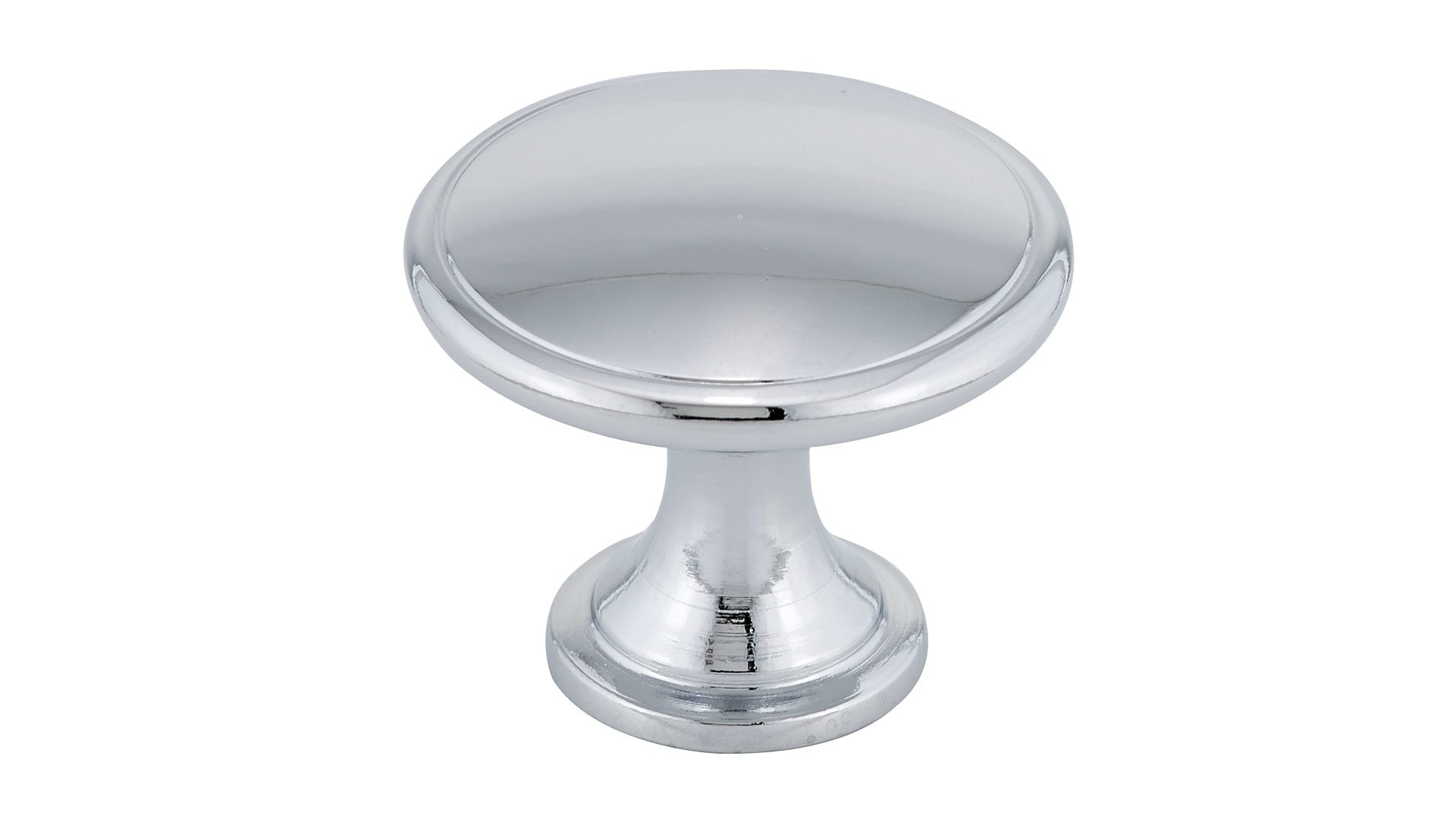 Richelieu BP881140 Marseille 1-3/4-in Chrome Round Transitional Cabinet Knob