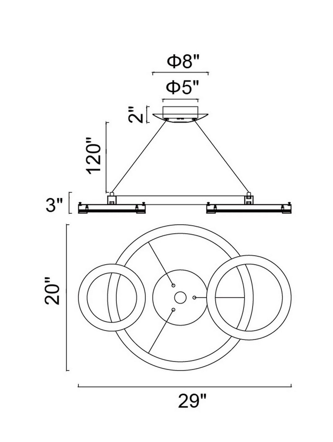 CWI Lighting 1215P29-2-625 b090015 - View #9
