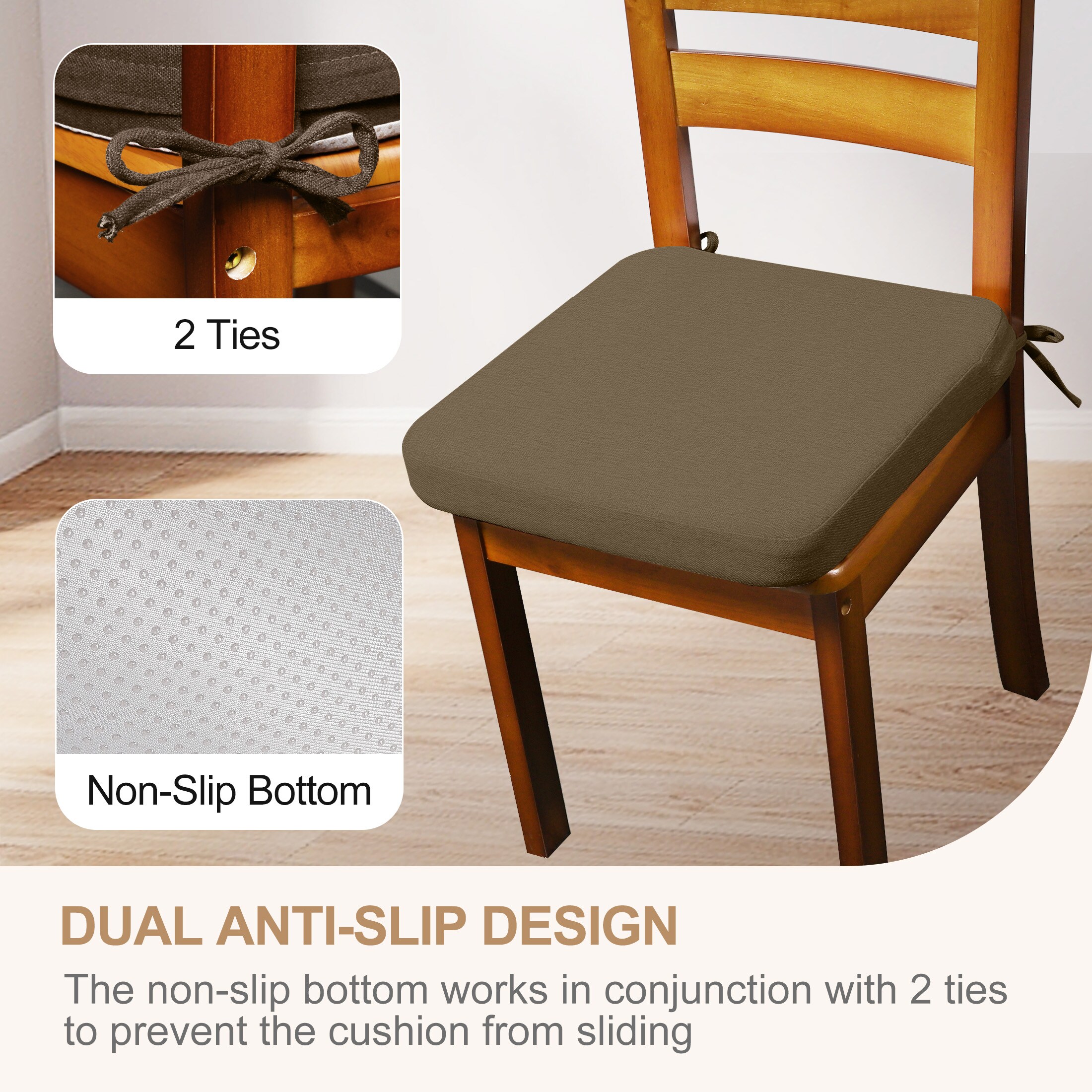 AAAAAcessories LS-DCCLS-HUIHE-2P Indoor-Chair-Cushions - View #4