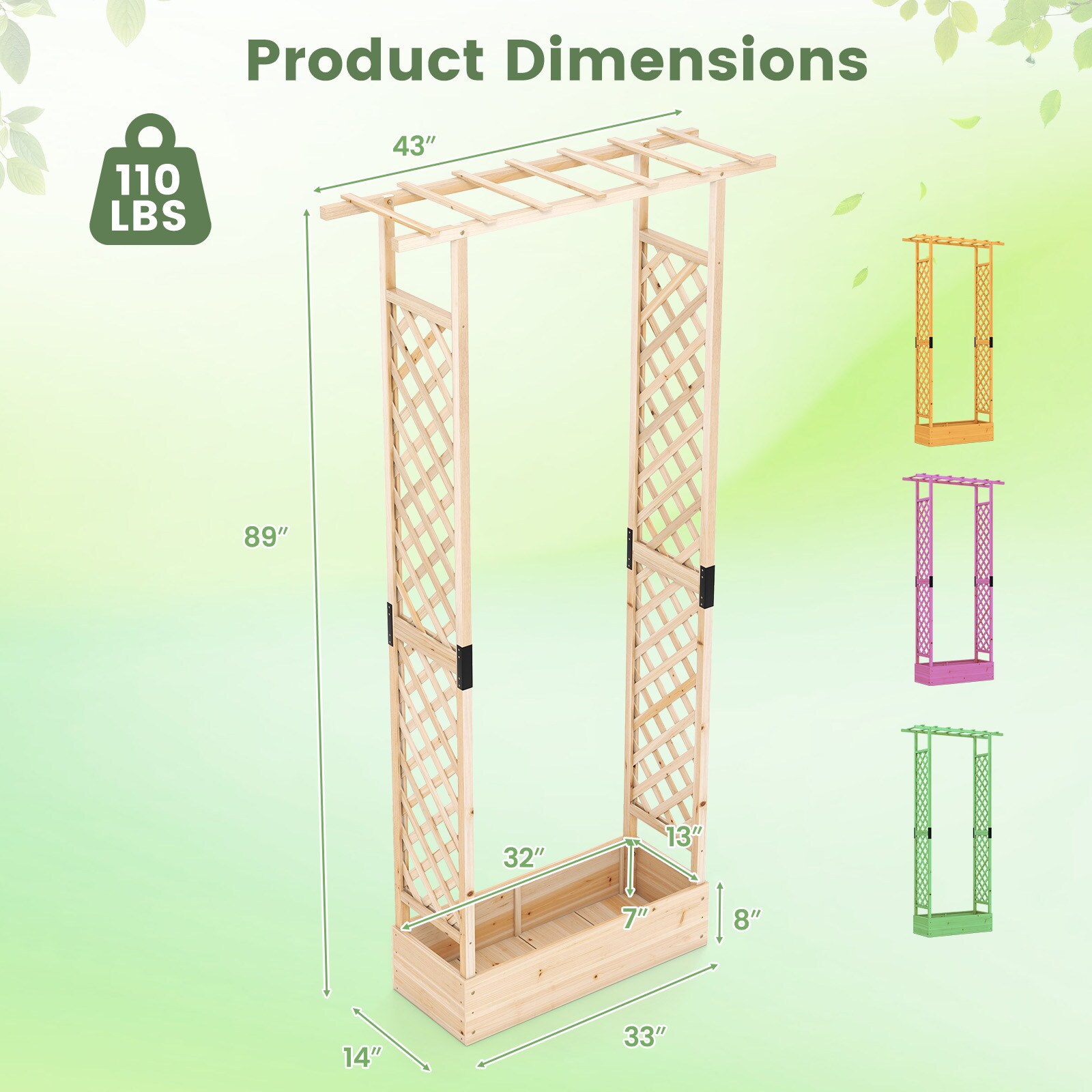 Slickblue D-CO-AN3954TG Raised-Garden-Beds - View #3