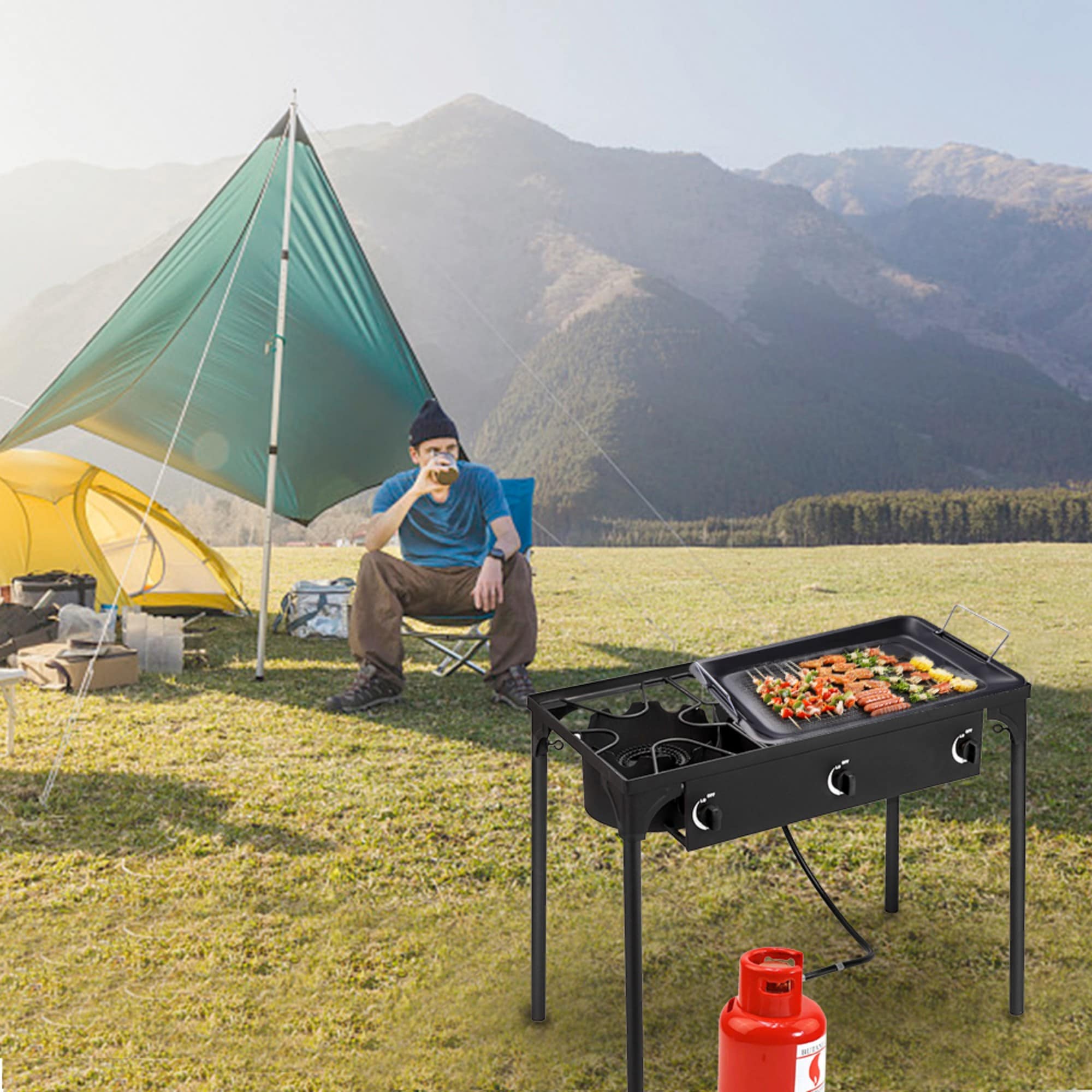 Wudkey L4-FW5W2Q Outdoor-Burners-Stoves - View #5