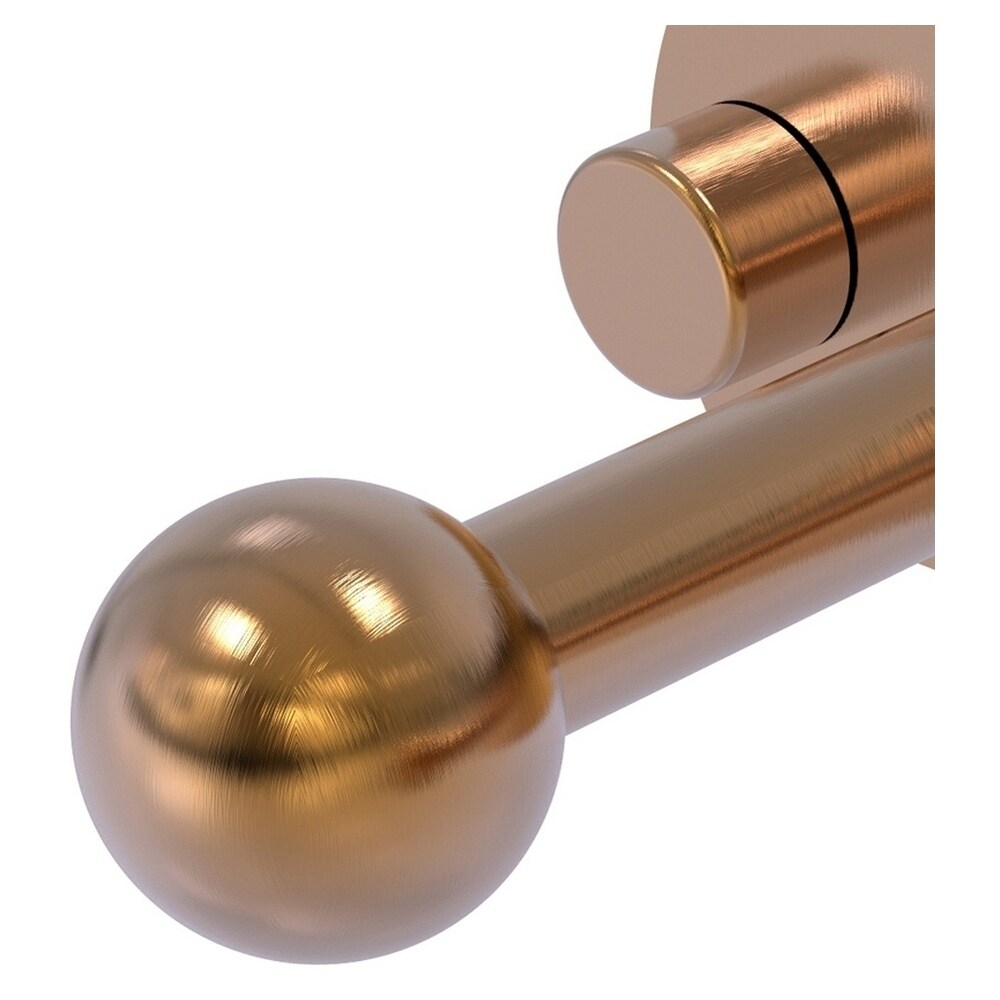 Allied Brass P1000-20-2-BBR Robe-Hooks - View #2