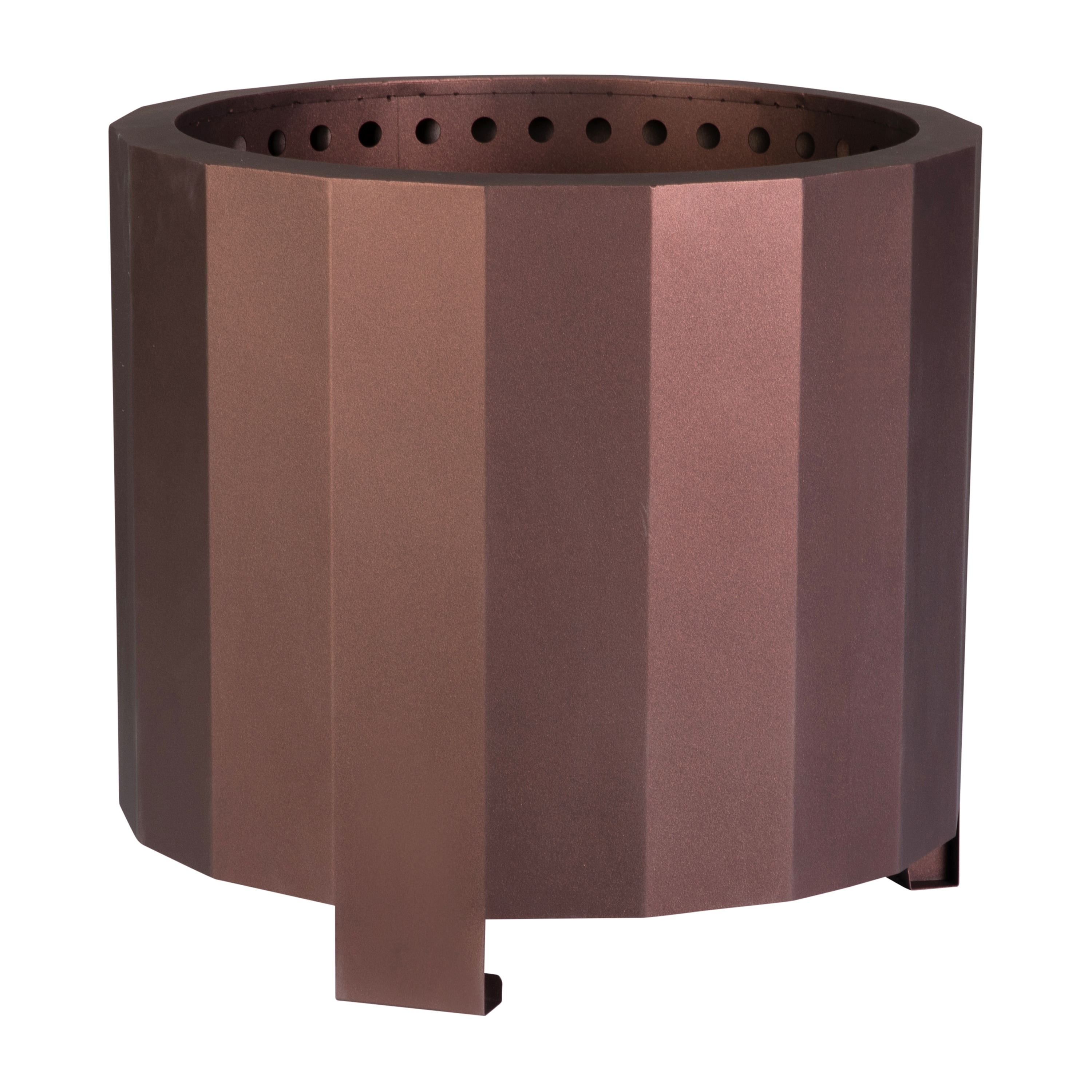 Flash Furniture 196861036163 Titus 19.5-in W Bronze Steel Wood-Burning Fire Pit