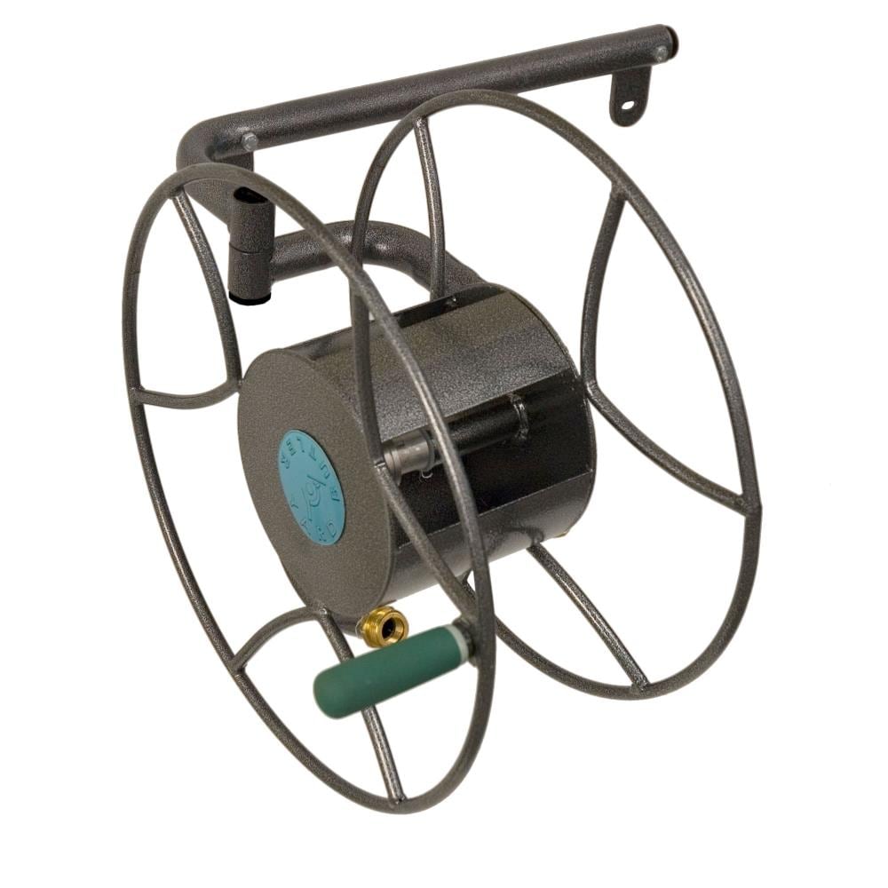 Wall Mounted Metal Hose reel 100m for water fed pole window cleaning