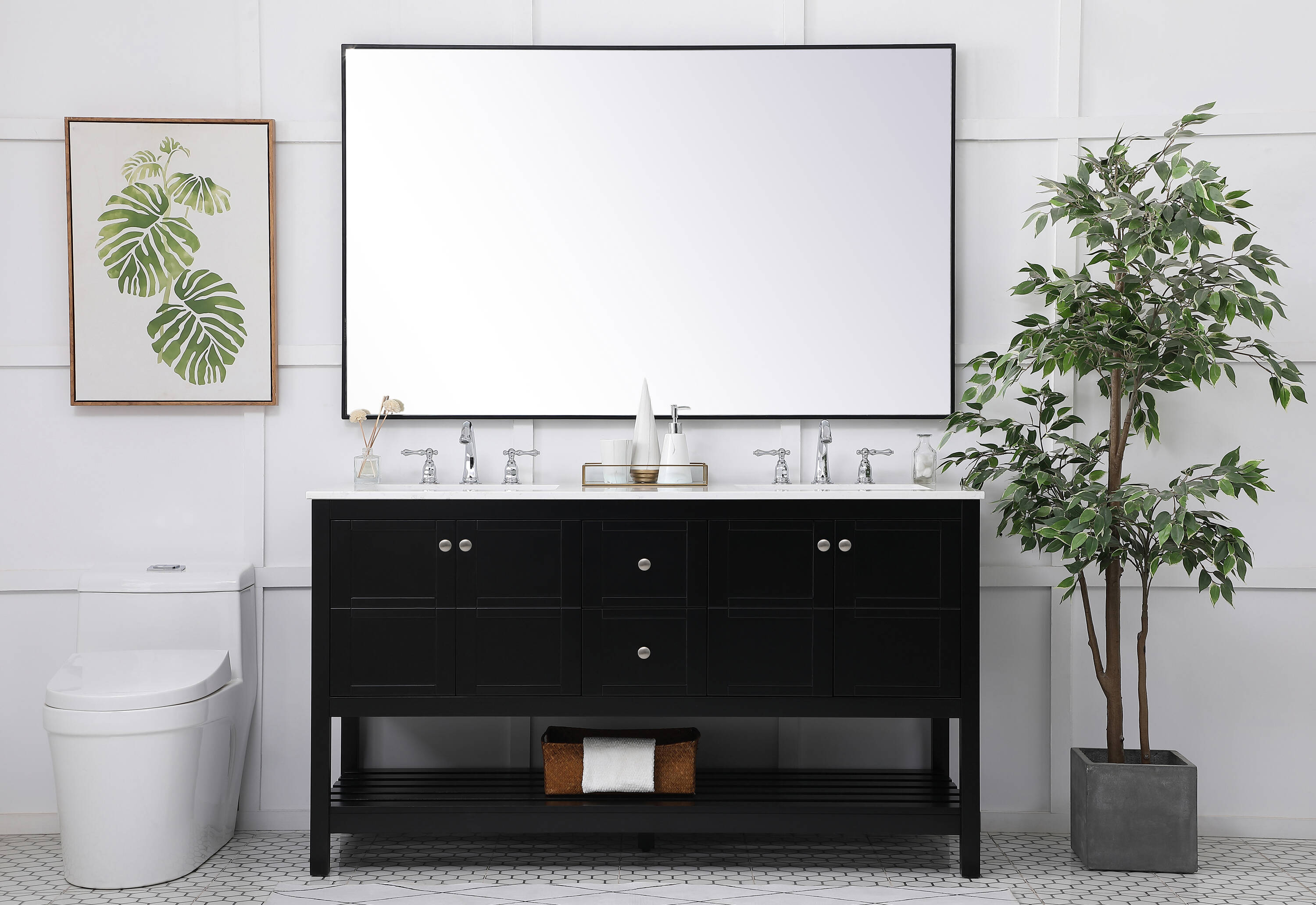 Elegant Decor FI49260DBK Bath-Vanity-Combo - View #10