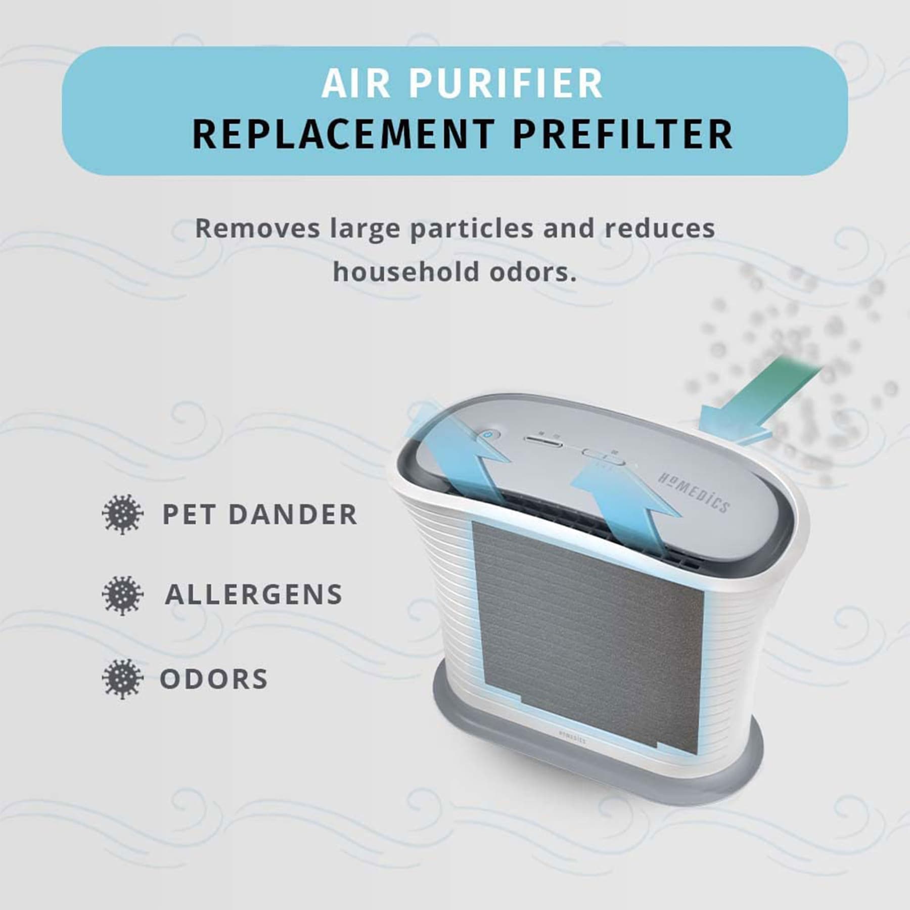 Homedics totalclean air store purifier ap25