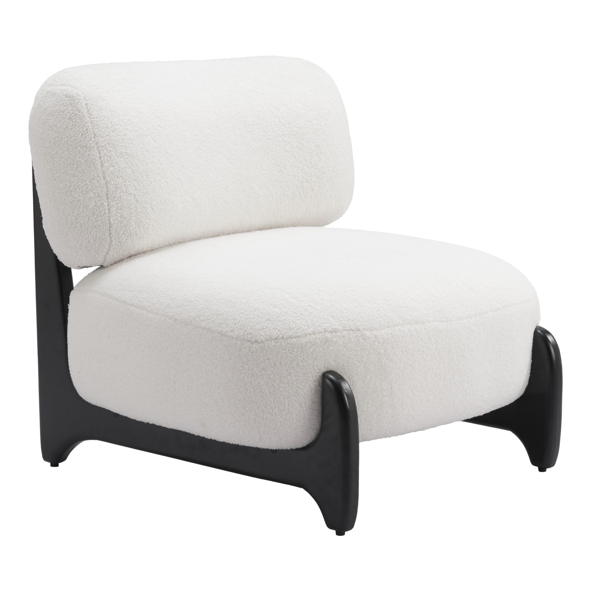 ZUO 110268 Modern White Accent Chair