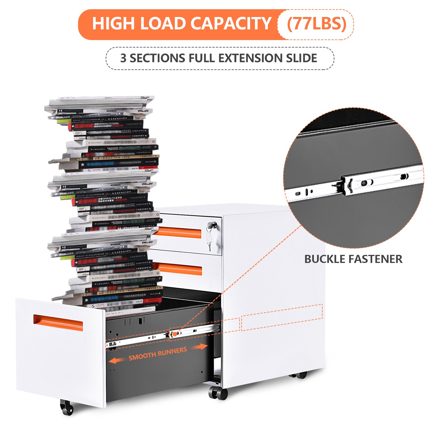 CASAINC LY-WF950GAA Filing-Cabinets - View #6