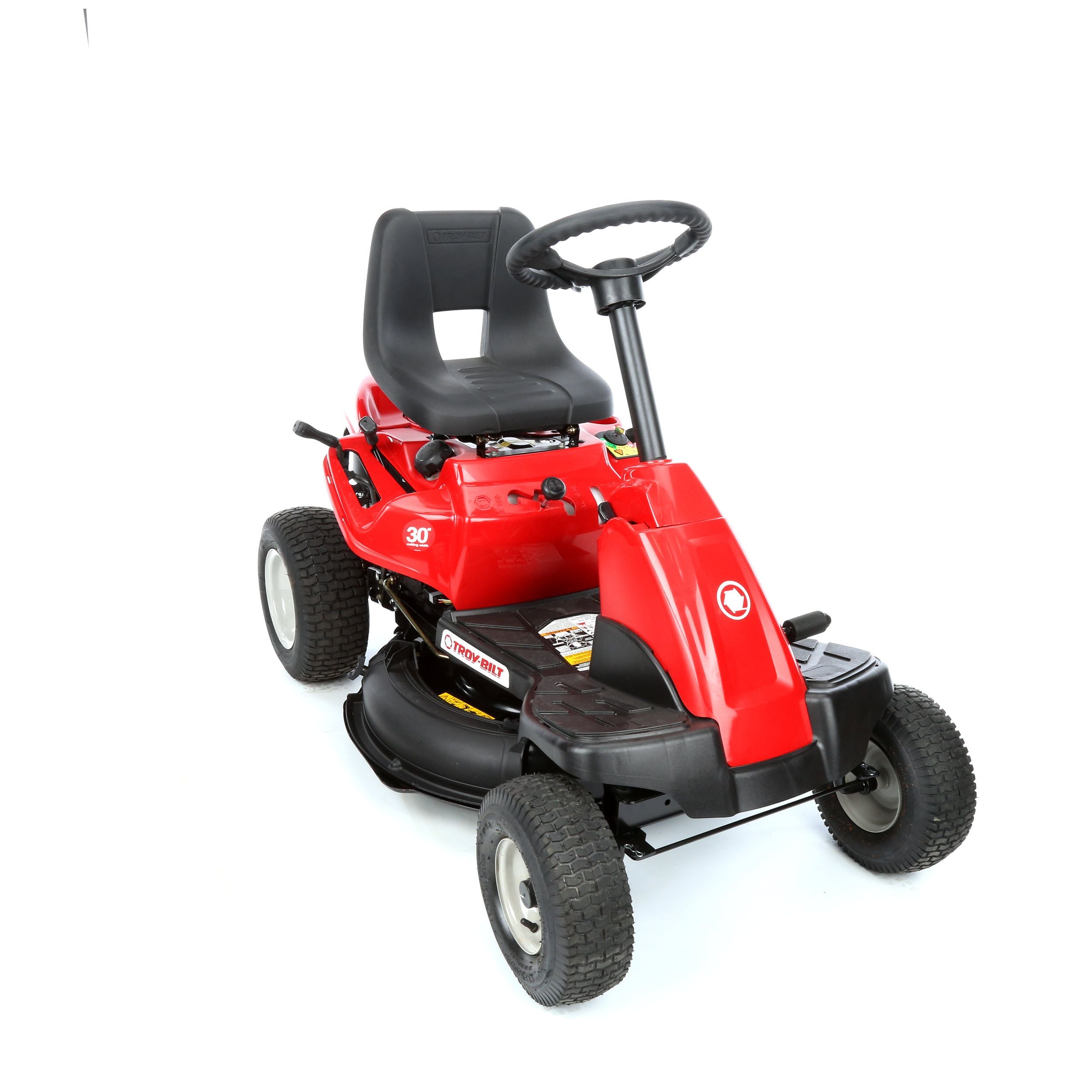 Troy-Bilt TB30R Manual/Gear 30-in Riding Lawn Mower With Mulching ...