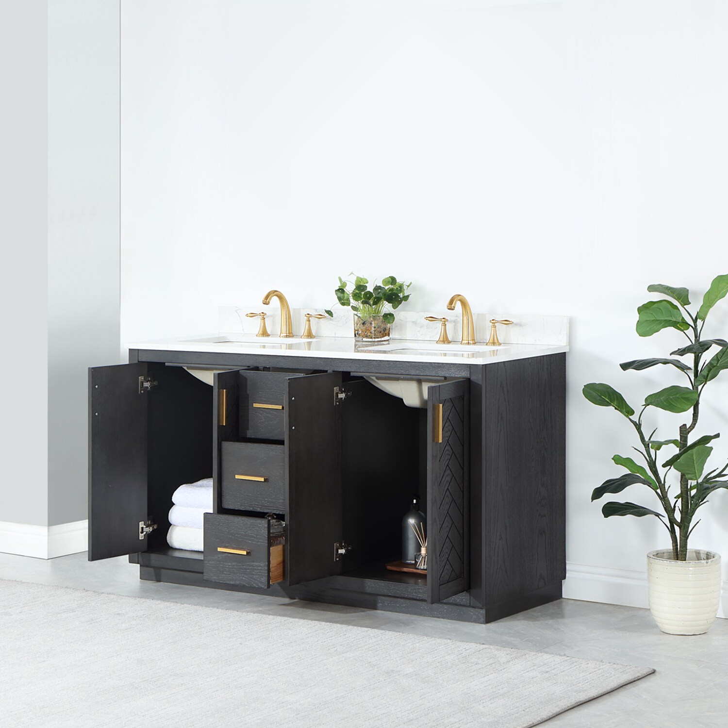 Altair 543060-BN-GW-NM Bath-Vanity-Combo - View #7