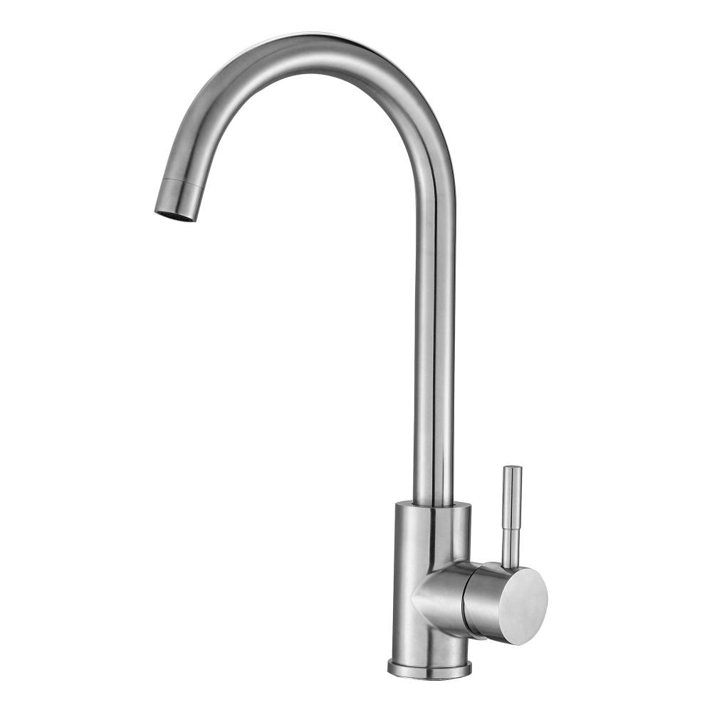 Parrot Uncle SLC16033-EG Brushed nickel Single Handle Deck-mount Kitchen Faucet
