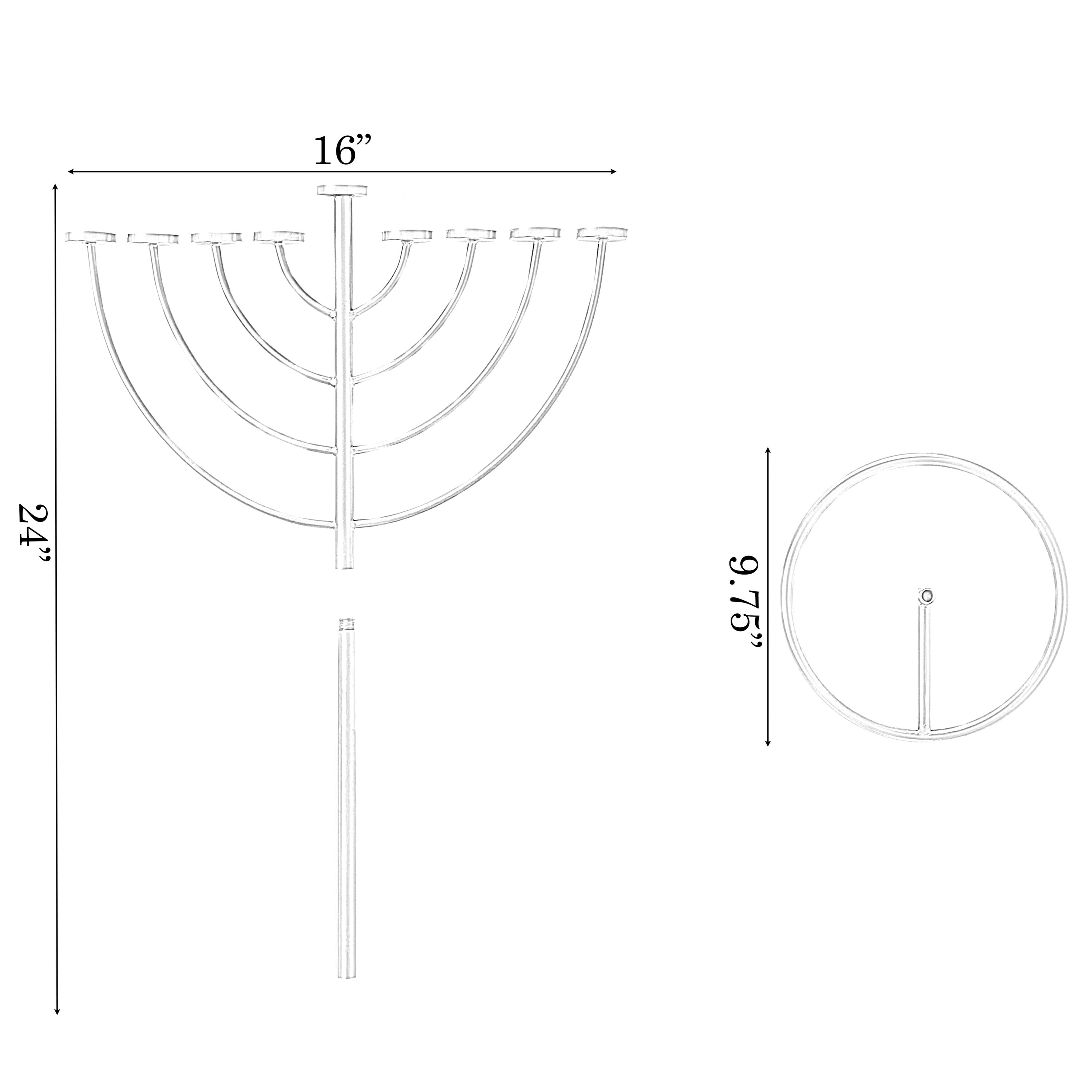 Vintiquewise QI004118.SI.S Indoor-Hanakkah-Decor - View #4