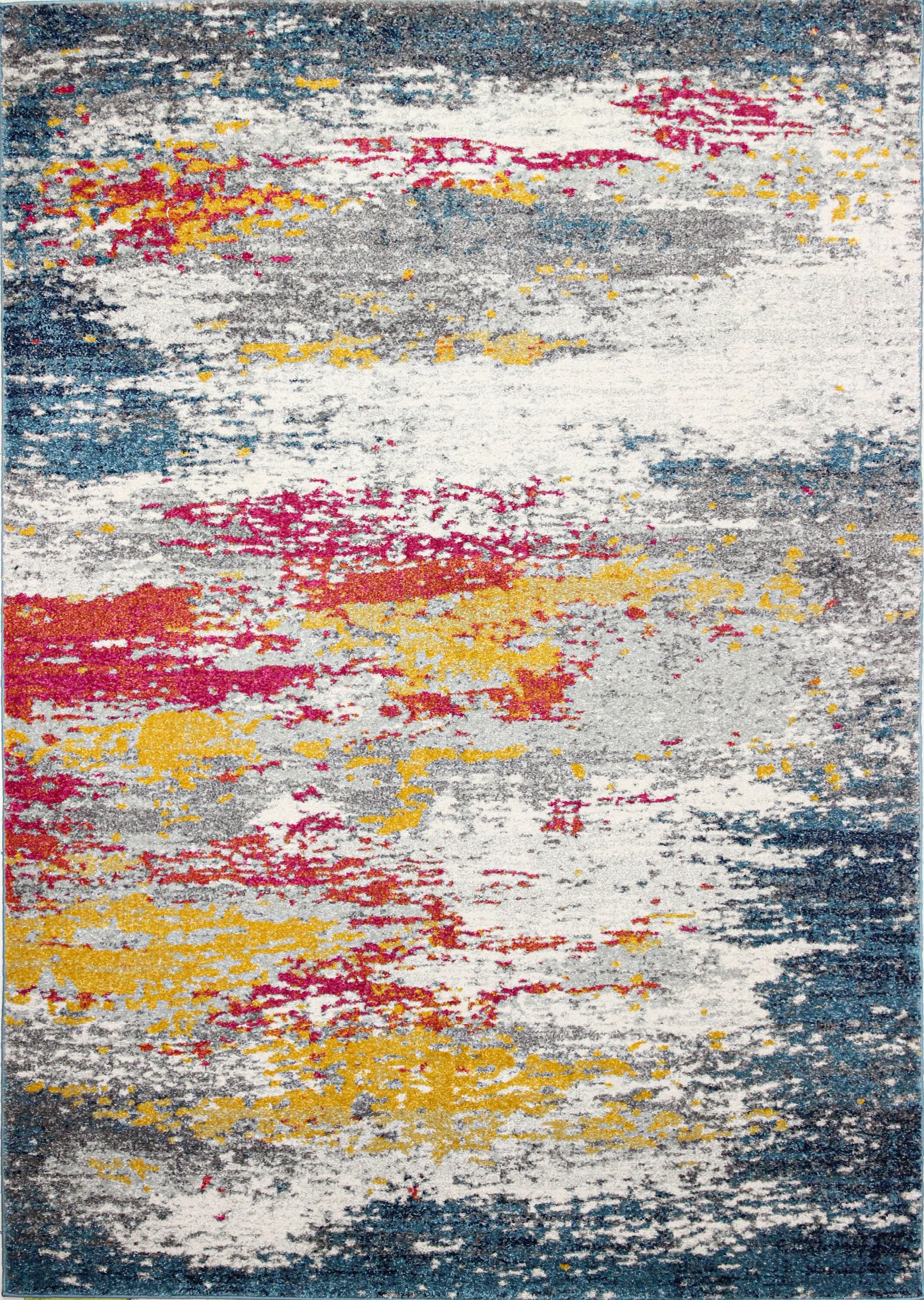 Bashian 649652300474 4 X 6 (ft) Indoor Abstract Mid-century Modern Area Rug