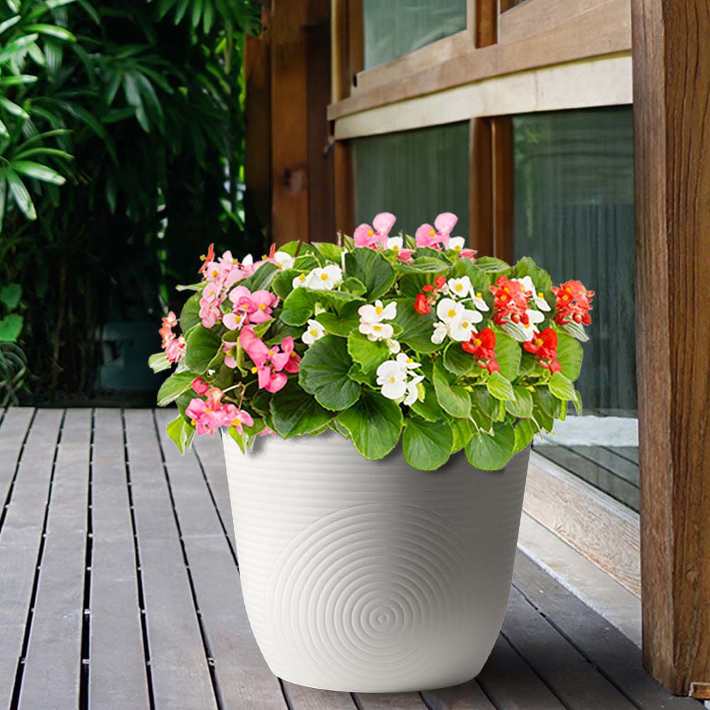 Style Selections RT1959M-IVORY Planter-Window-Box - View #2