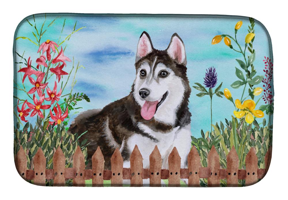 Caroline's Treasures CK1274DDM 14-Inches W x 21-Inches L x 0.2-Inches H Polyester Drying mat